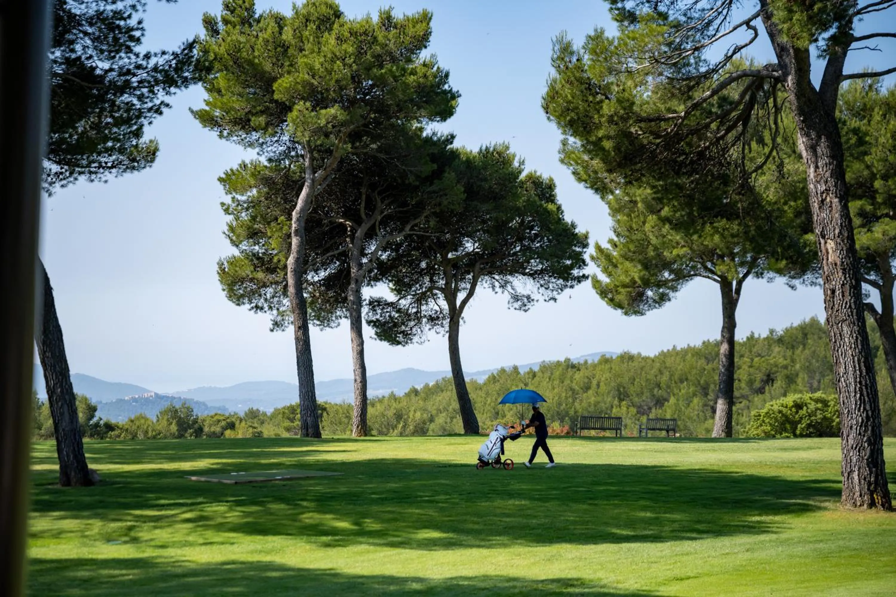 Golfcourse in L'Hôtel & Spa du Castellet