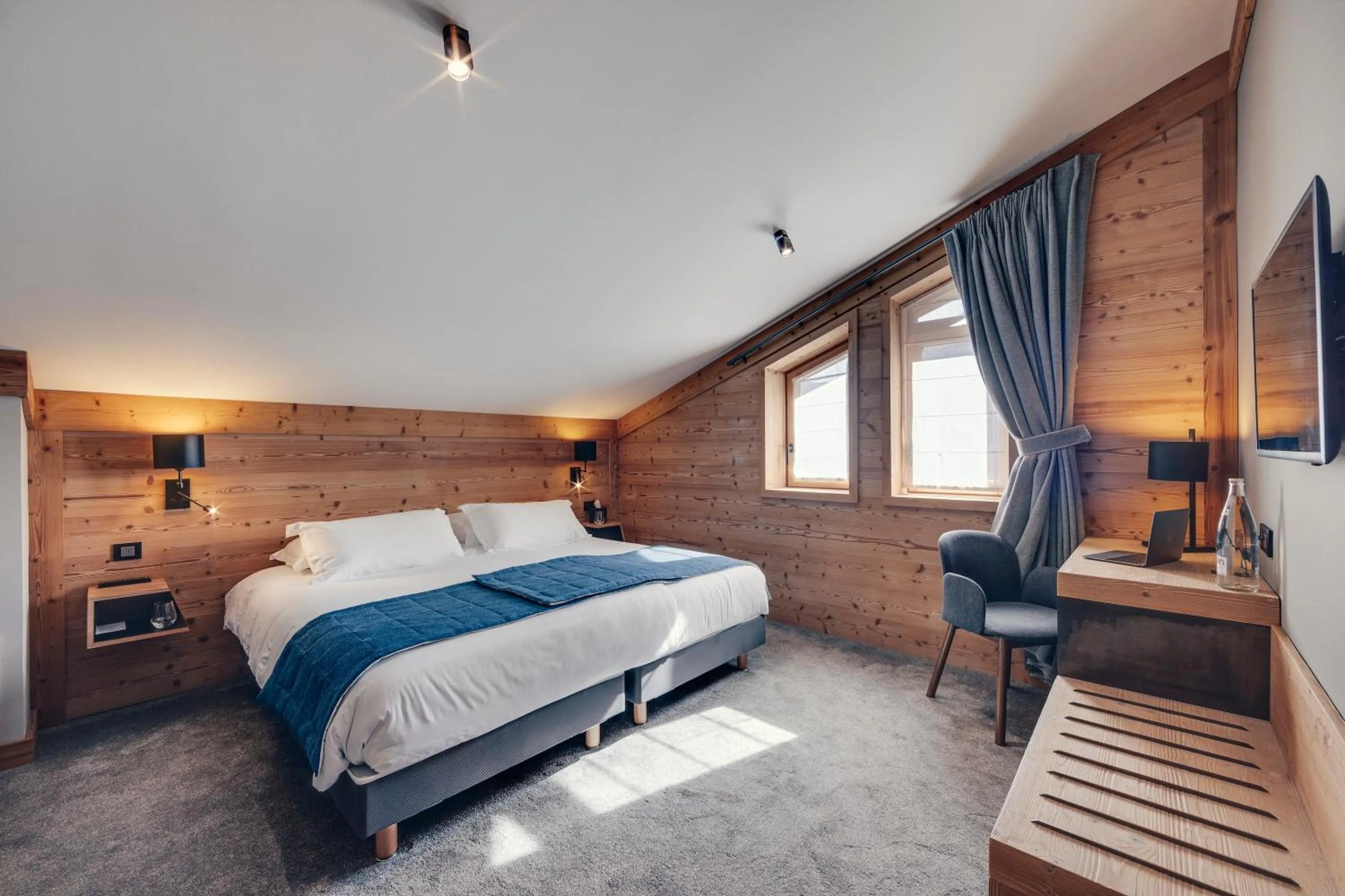 Bed in Hôtel Avancher