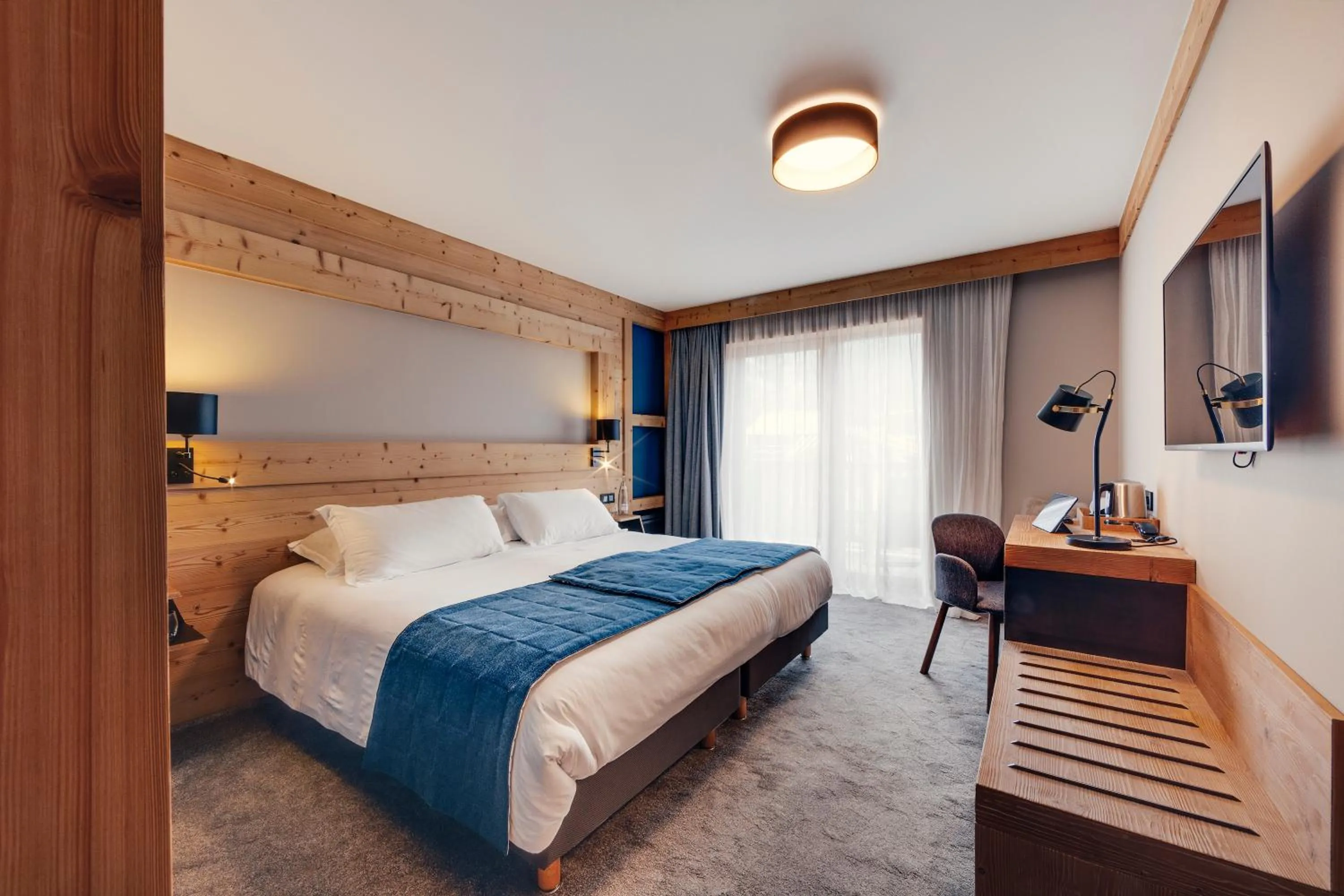 Bed in Hôtel Avancher