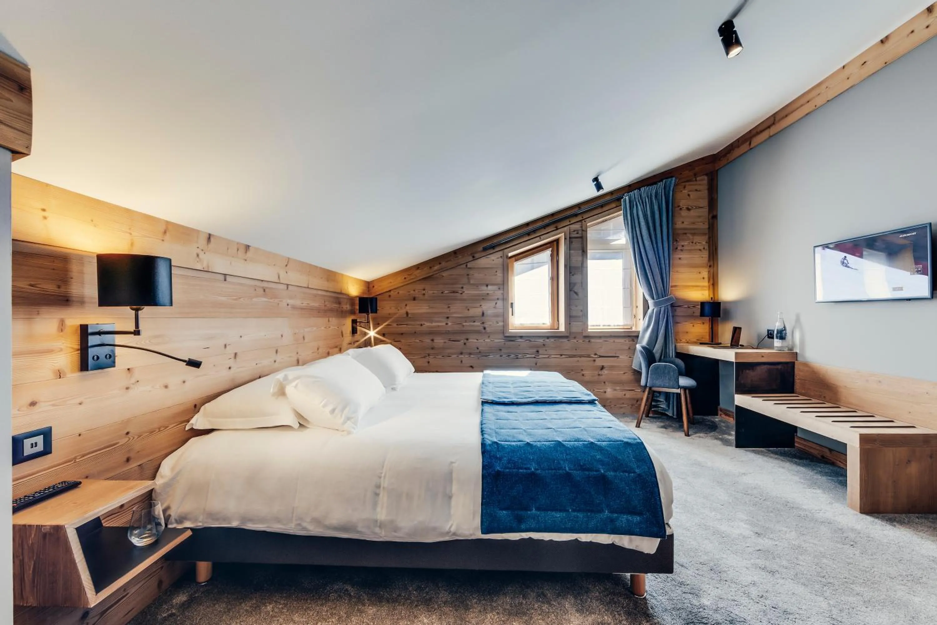 Bed in Hôtel Avancher