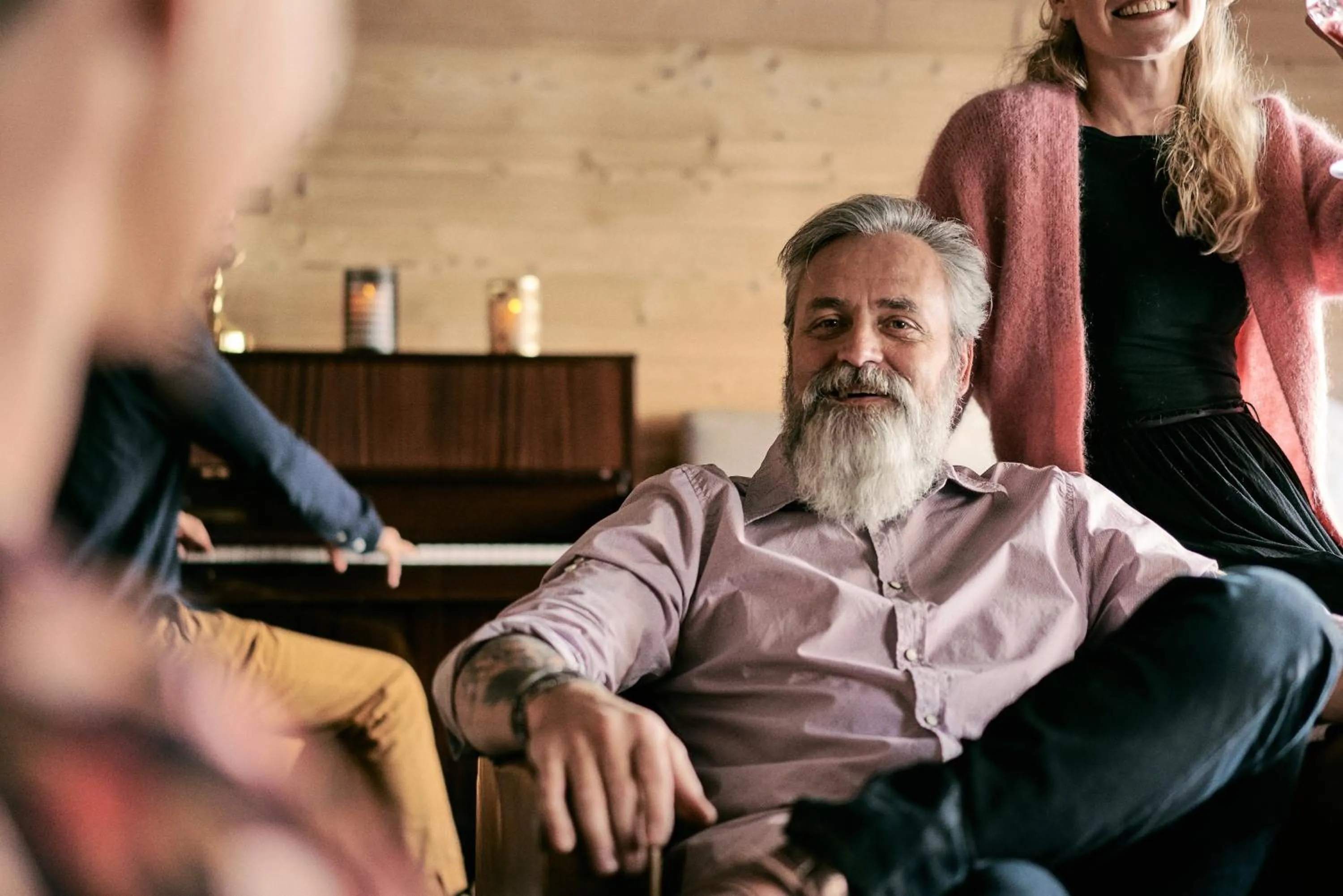 Lounge or bar in Hôtel Avancher