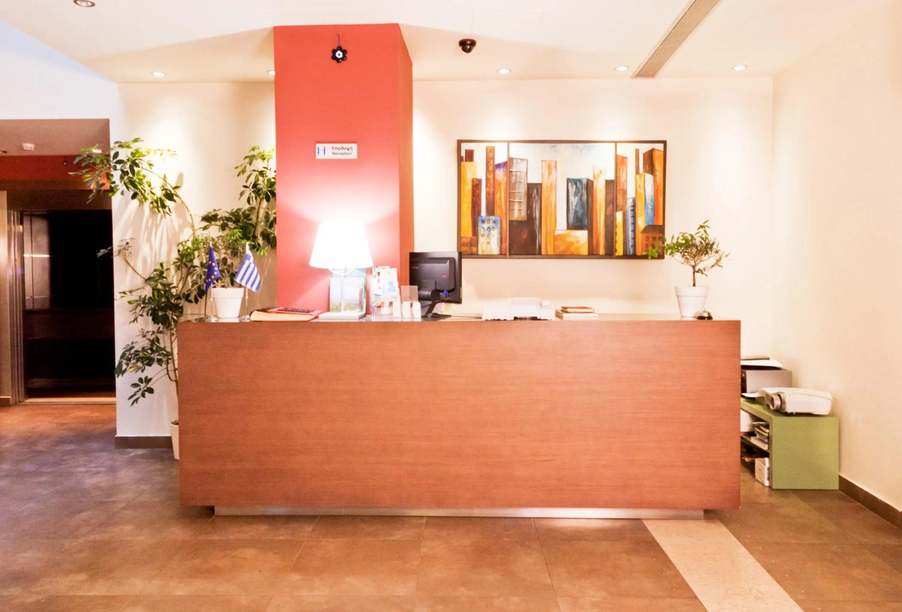 Lobby or reception in Astros Beach Boutique Hotel