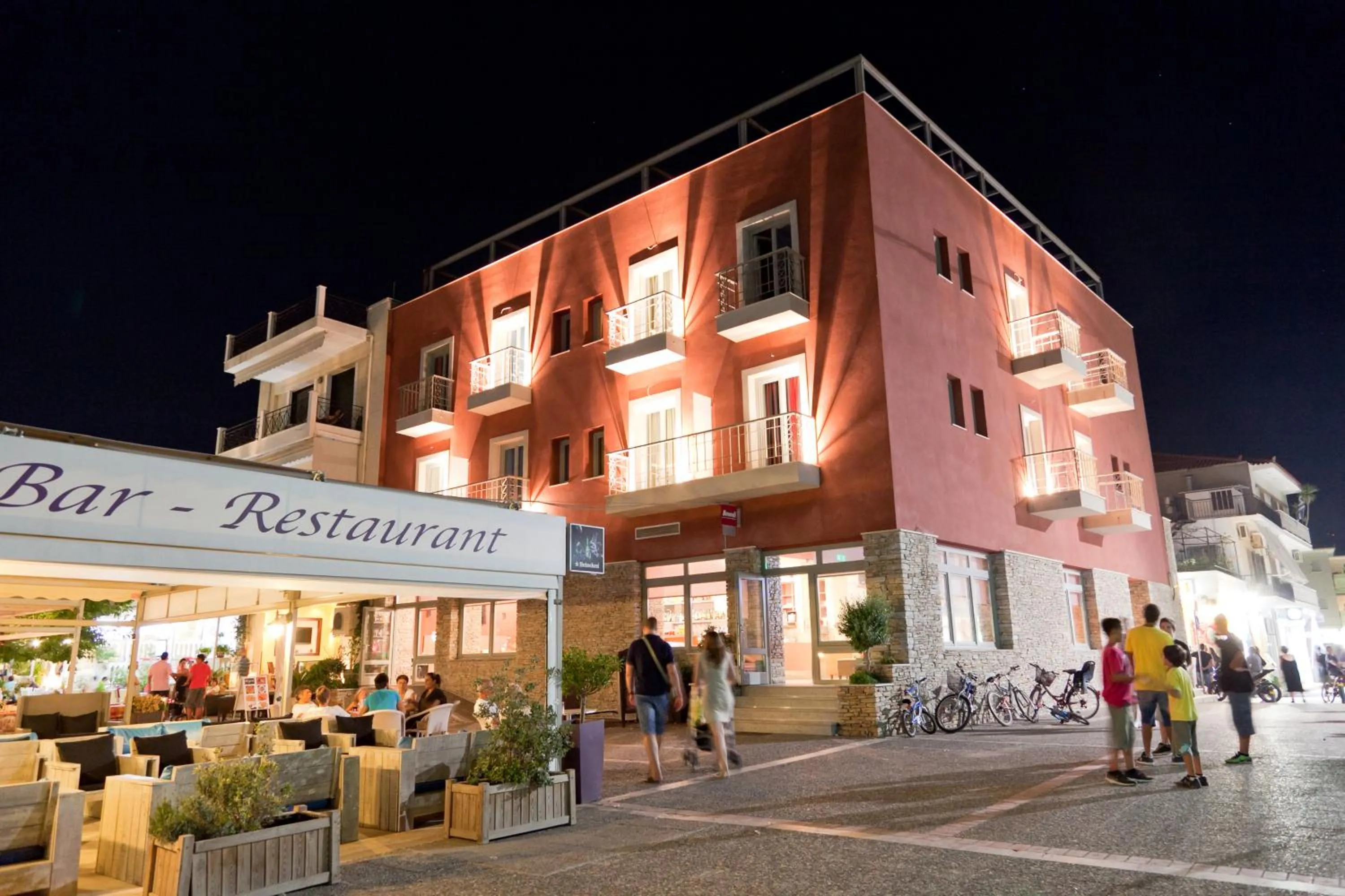 Facade/entrance in Astros Beach Boutique Hotel