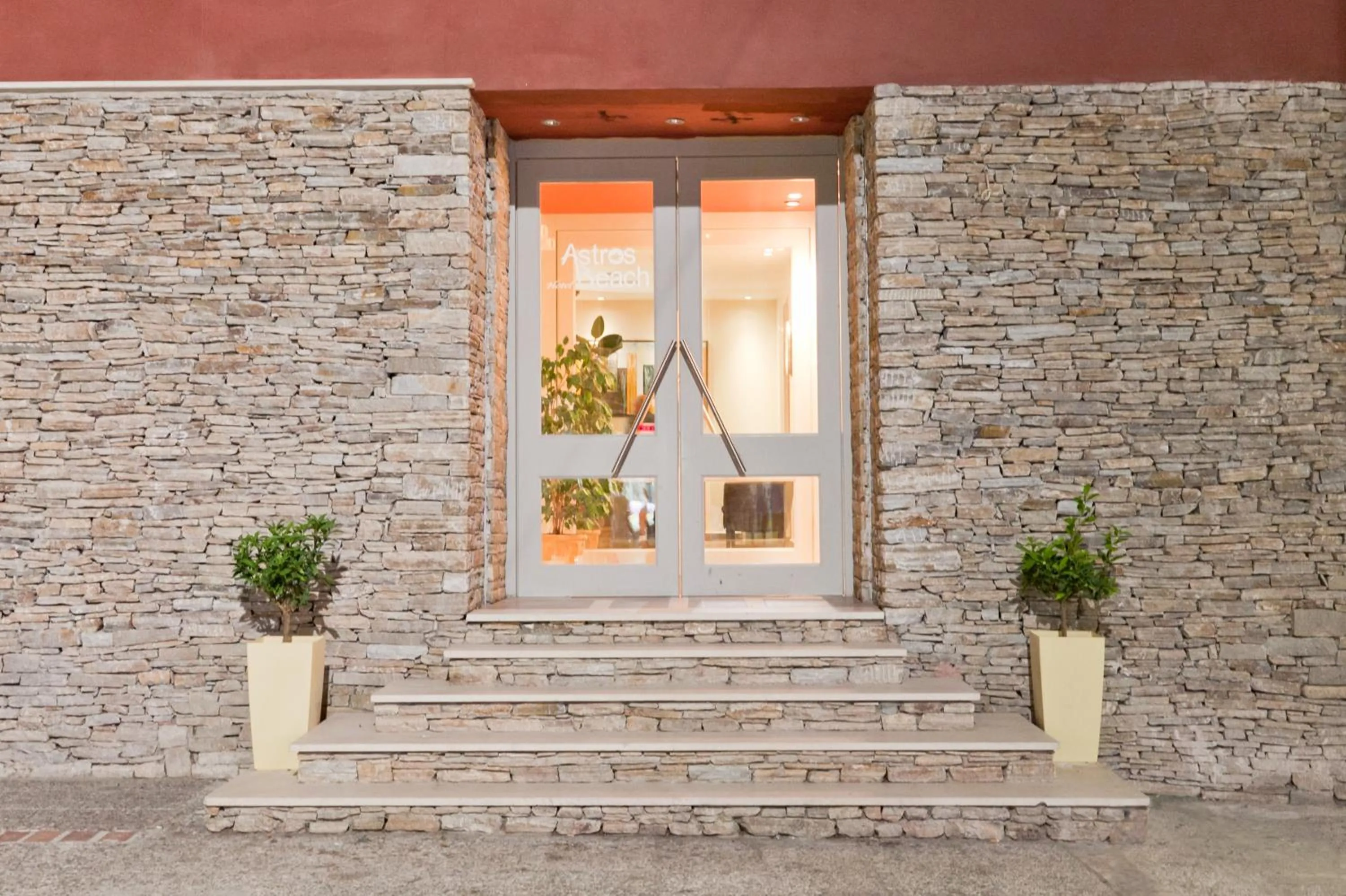 Facade/entrance in Astros Beach Boutique Hotel