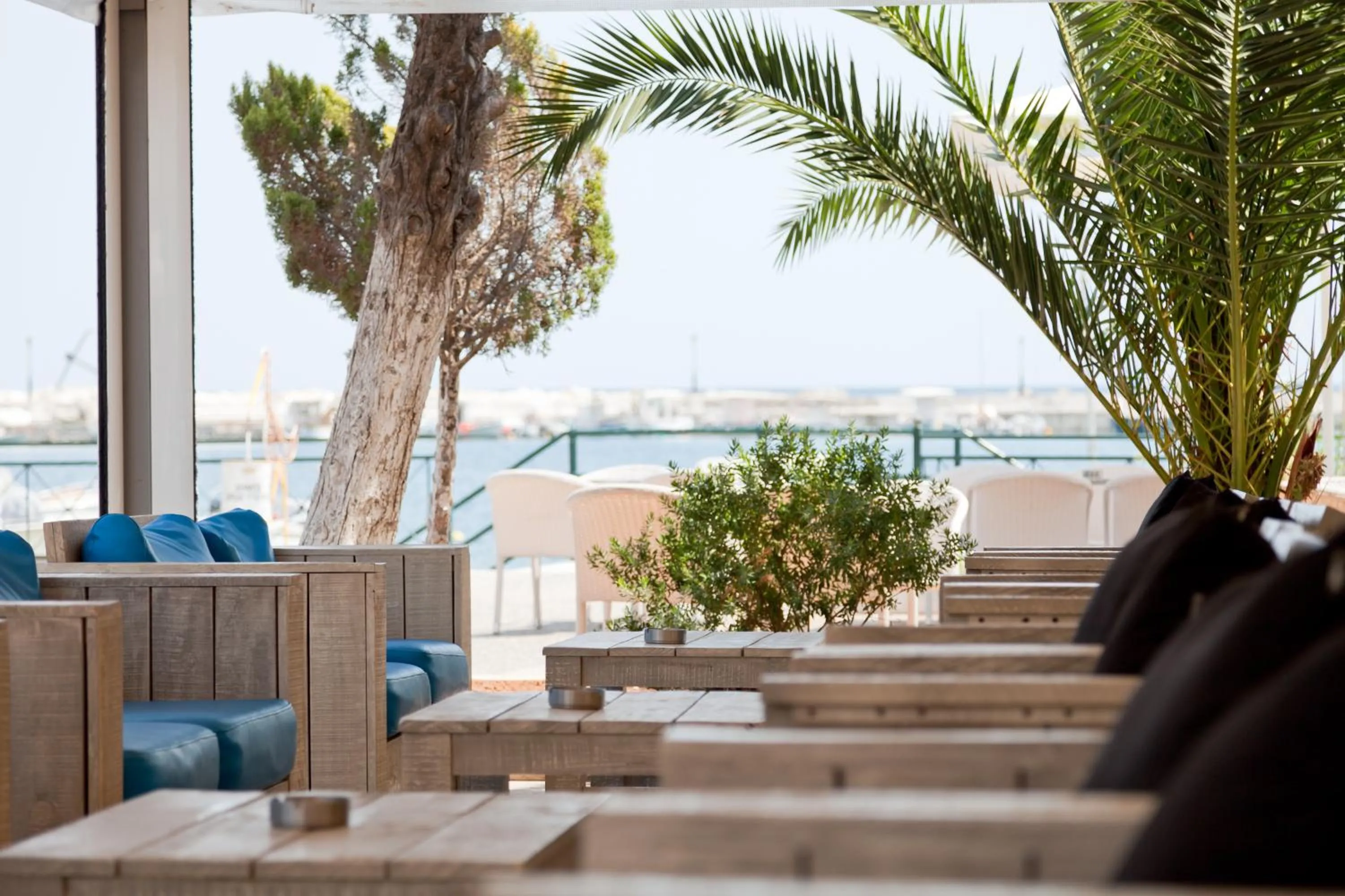 Patio in Astros Beach Boutique Hotel