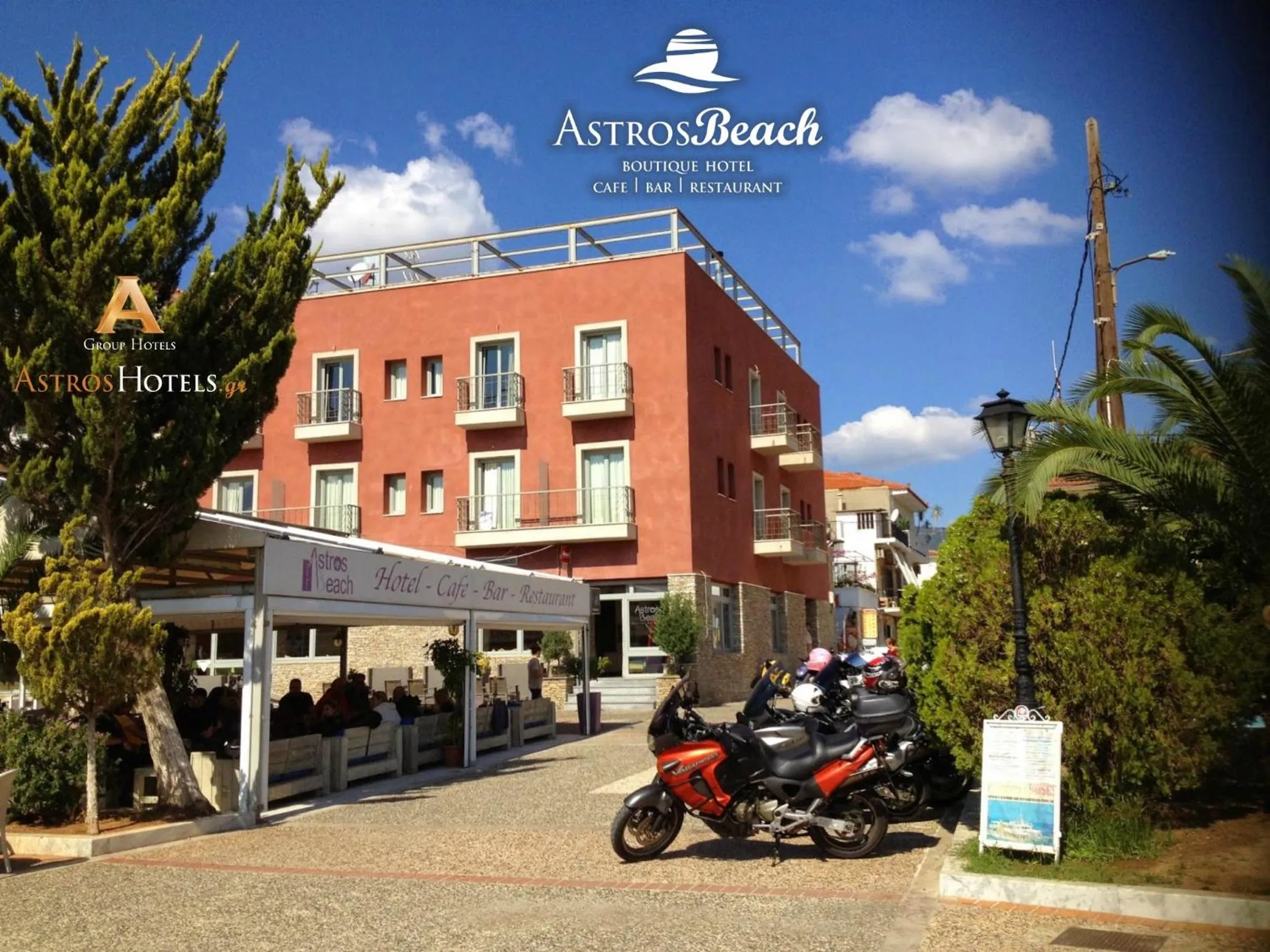 Restaurant/places to eat in Astros Beach Boutique Hotel
