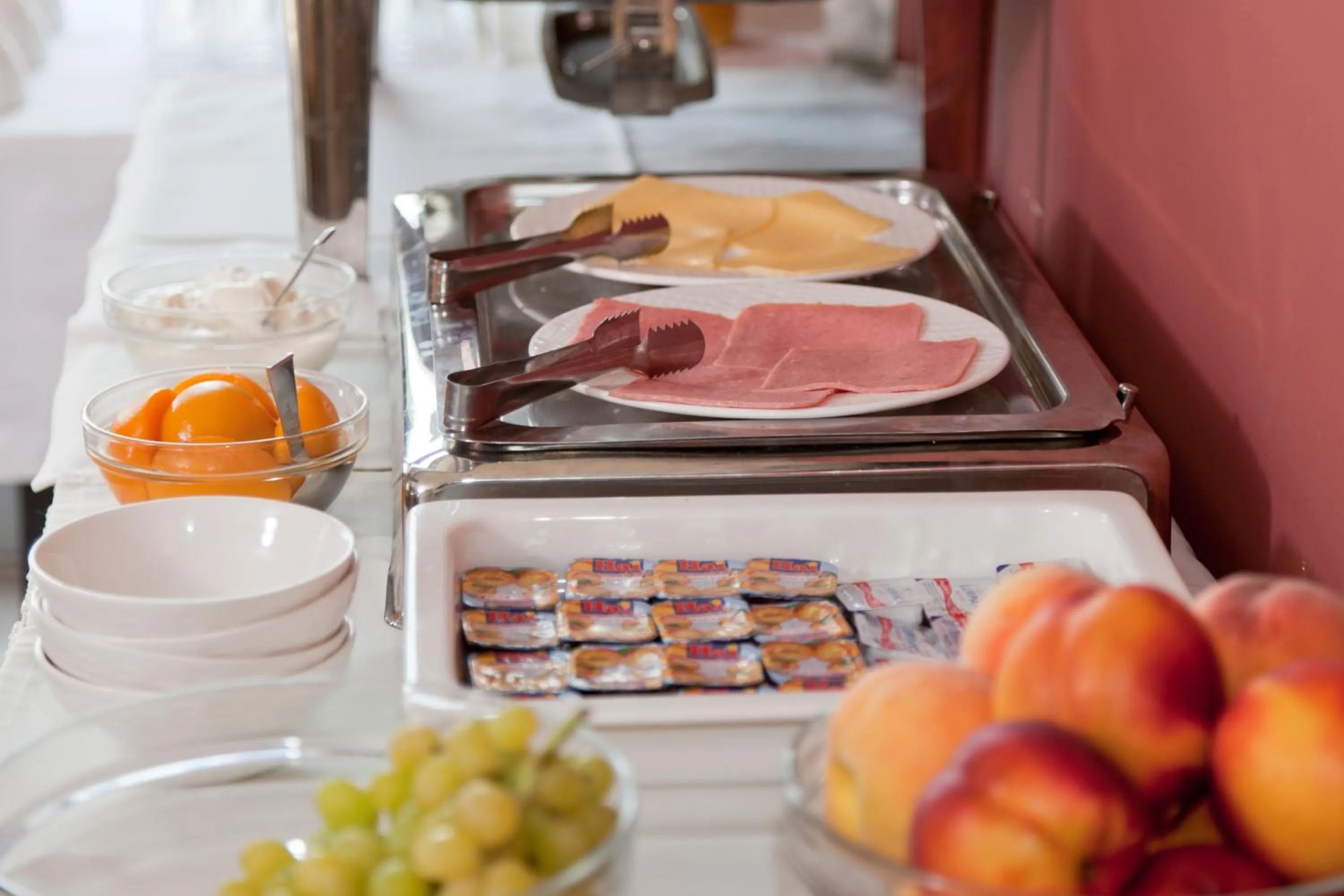 Buffet breakfast in Astros Beach Boutique Hotel