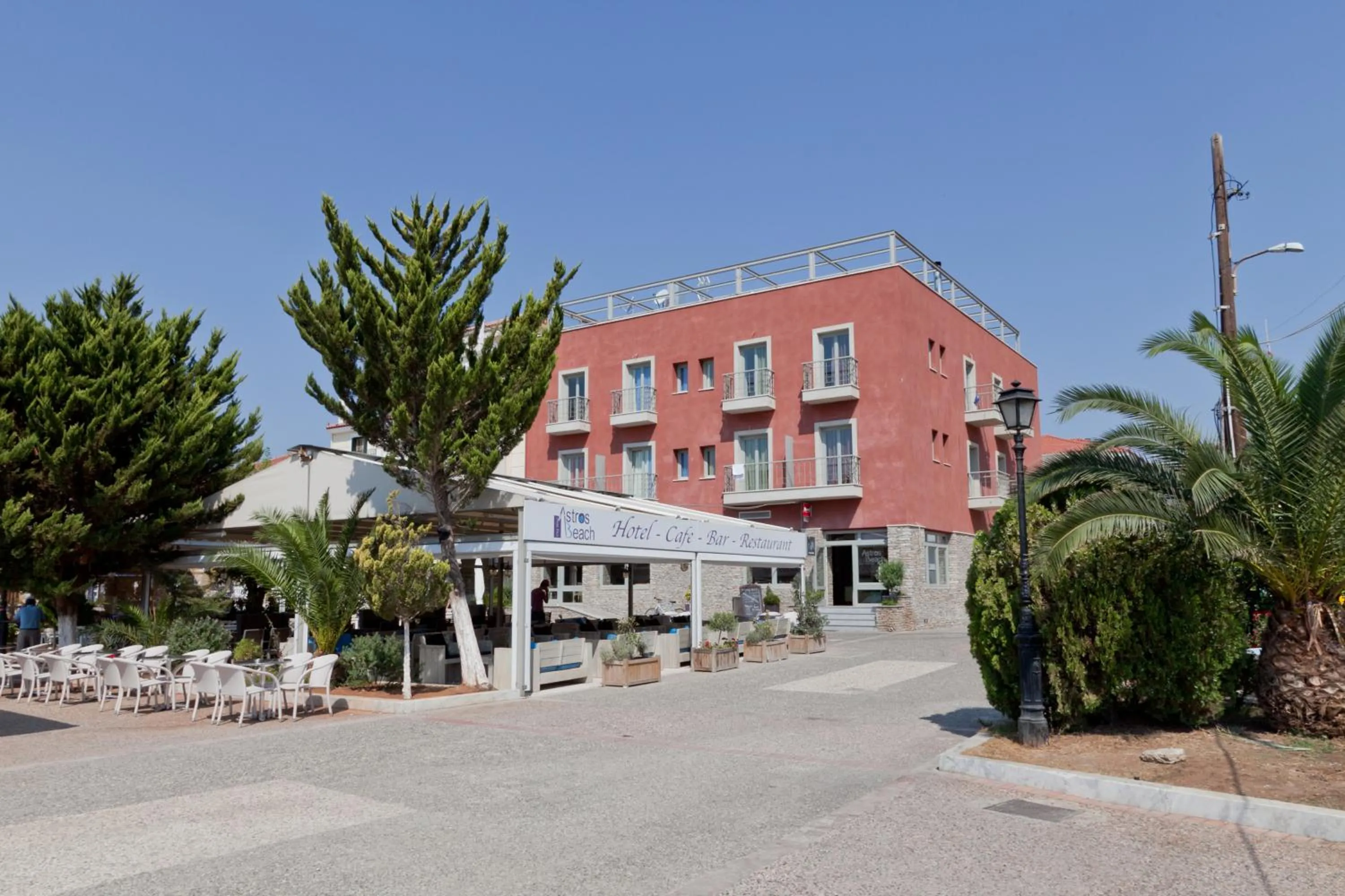 Property building in Astros Beach Boutique Hotel