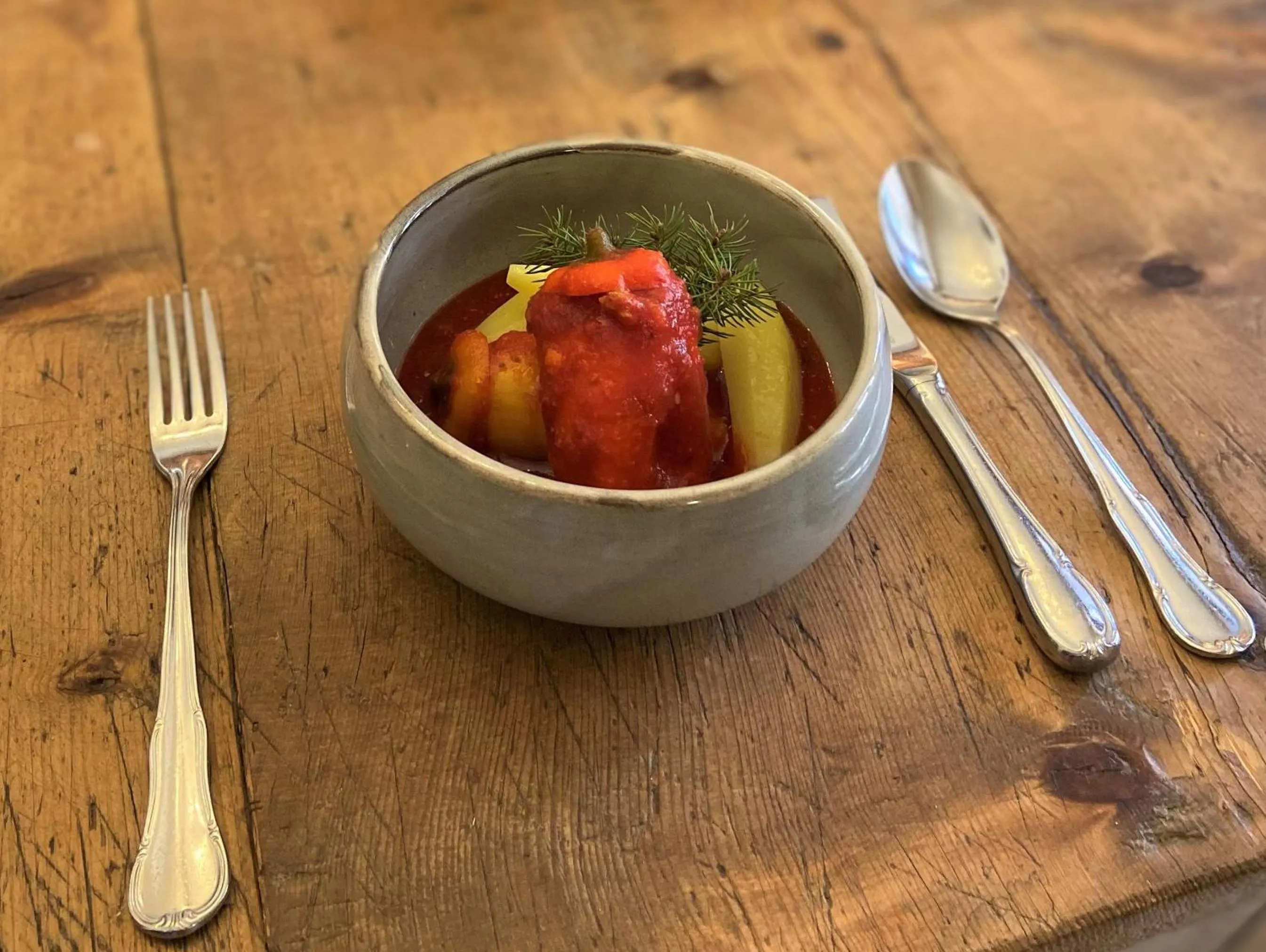 Lunch in Landhotel Lindenhof