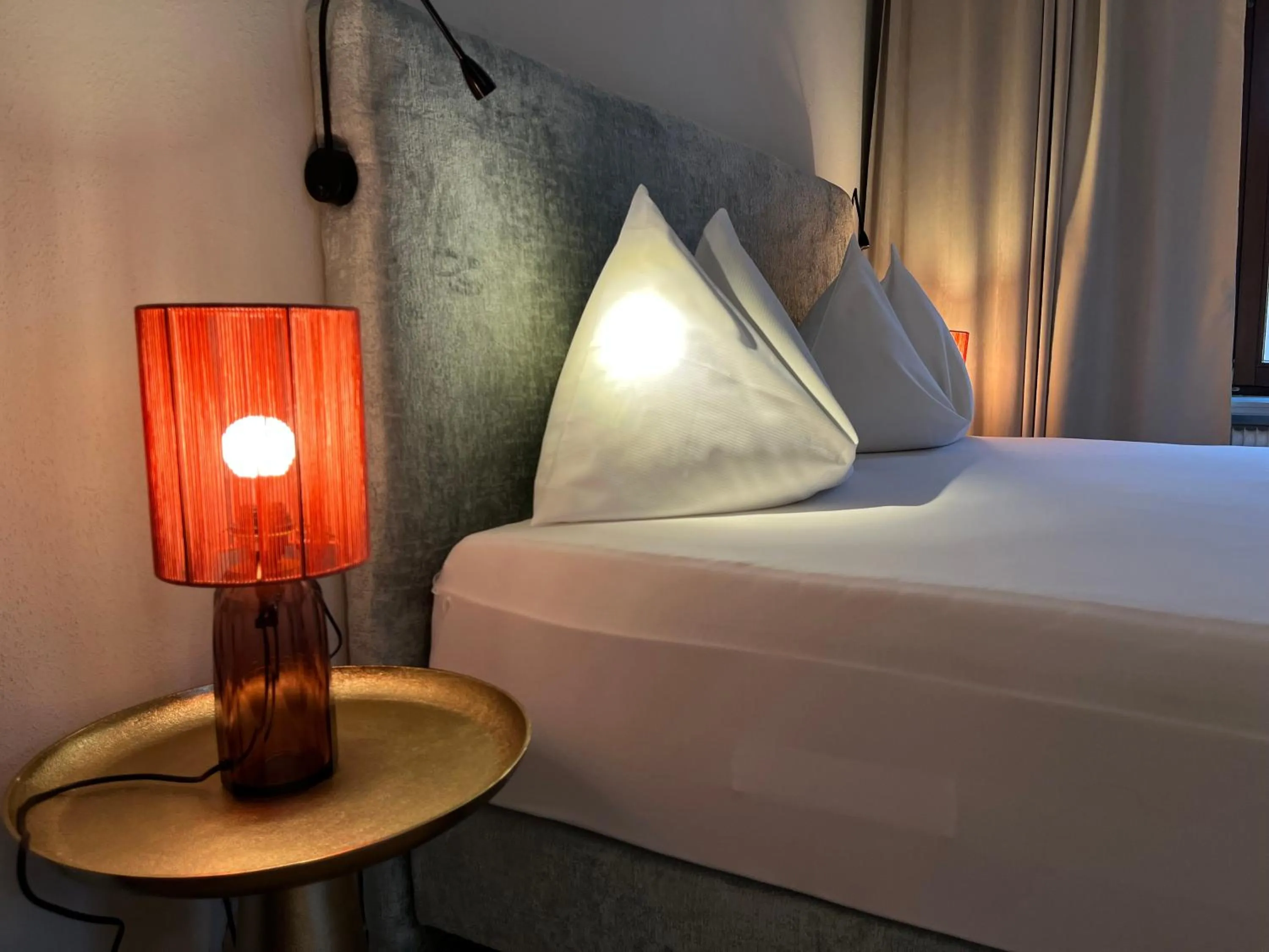 Bed in Landhotel Lindenhof