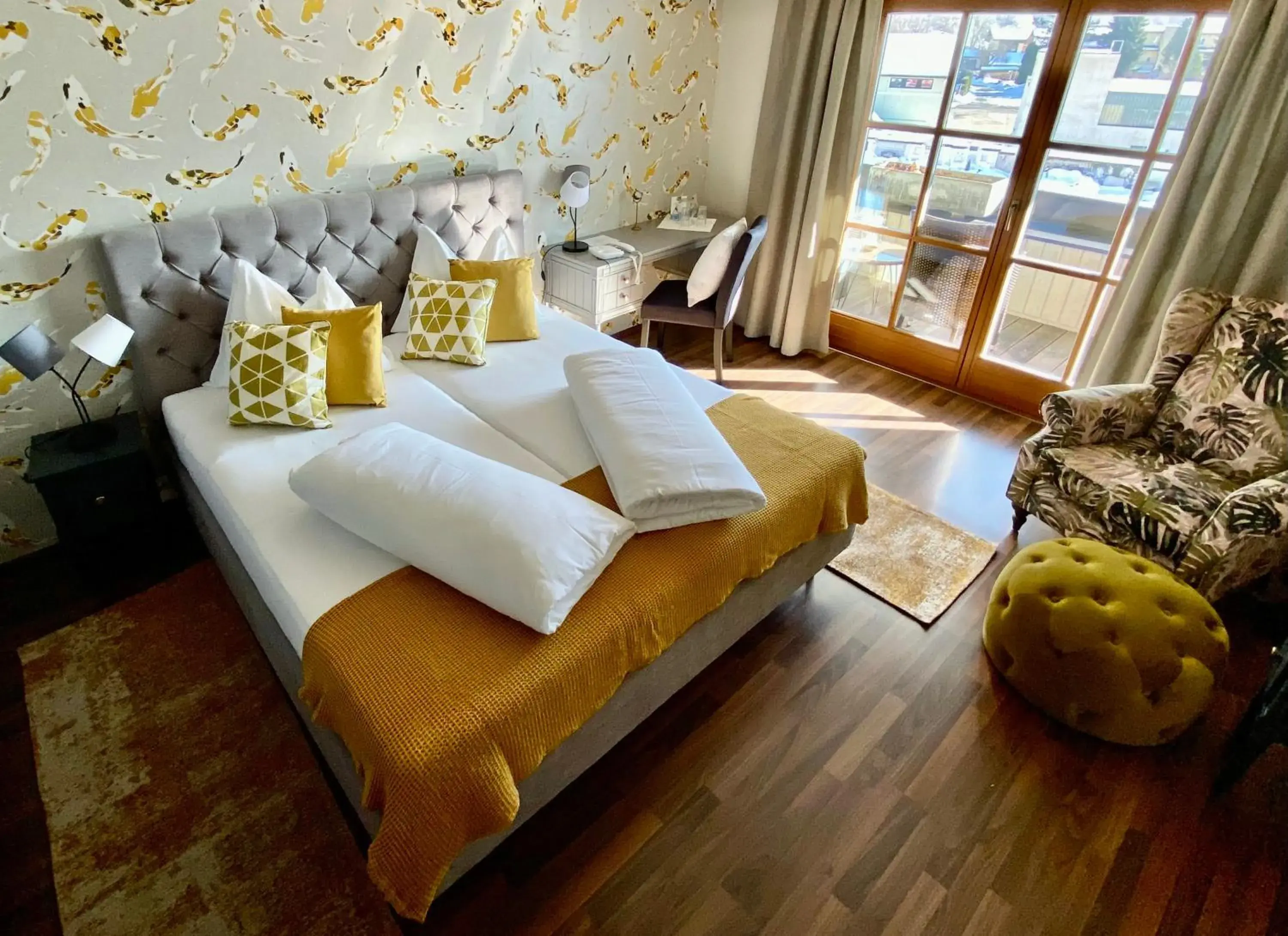 Double Room with Balcony in Landhotel Lindenhof Double Room with Balcony in Landhotel Lindenhof