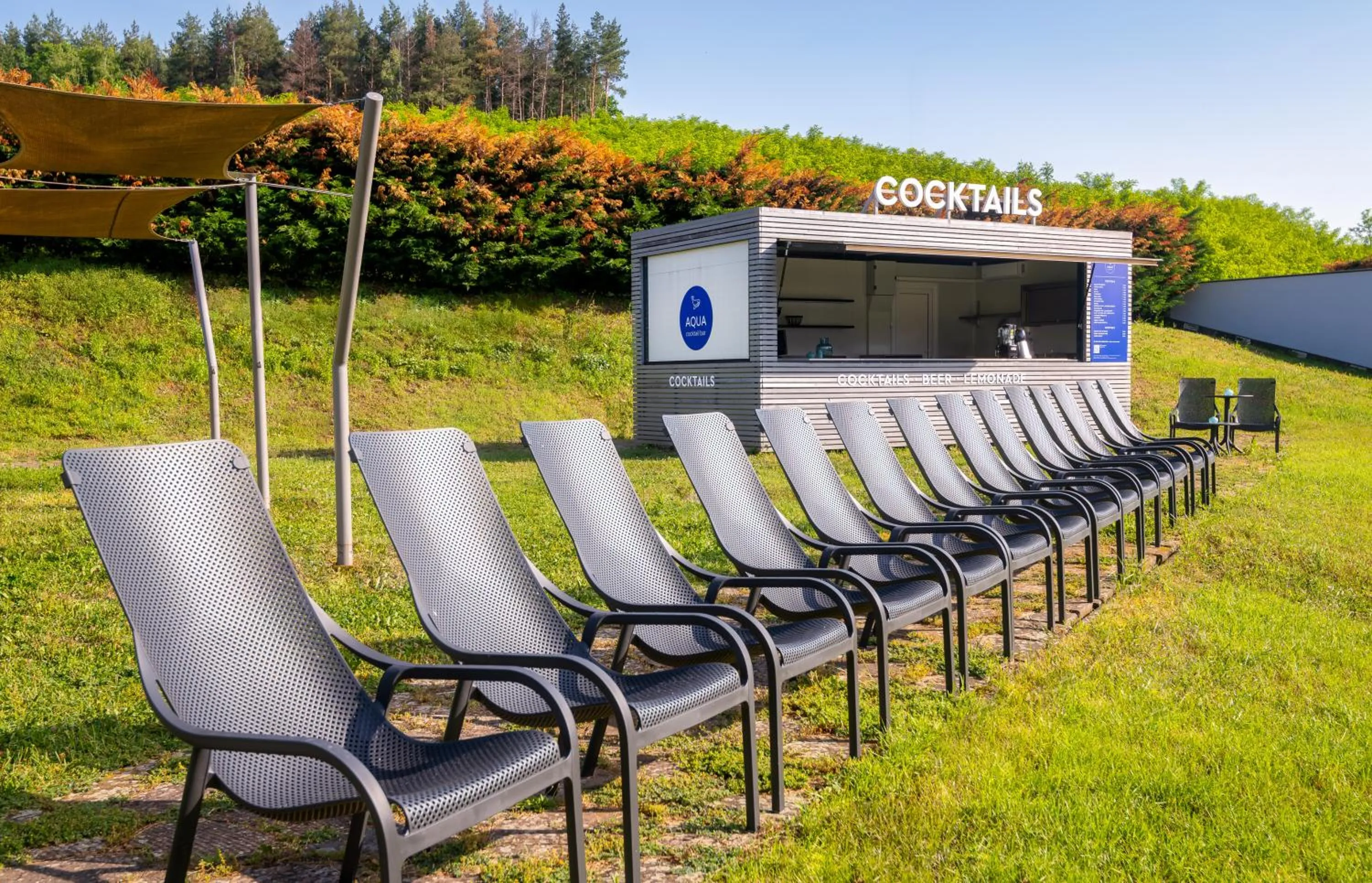 sunbed in Hunguest Saliris