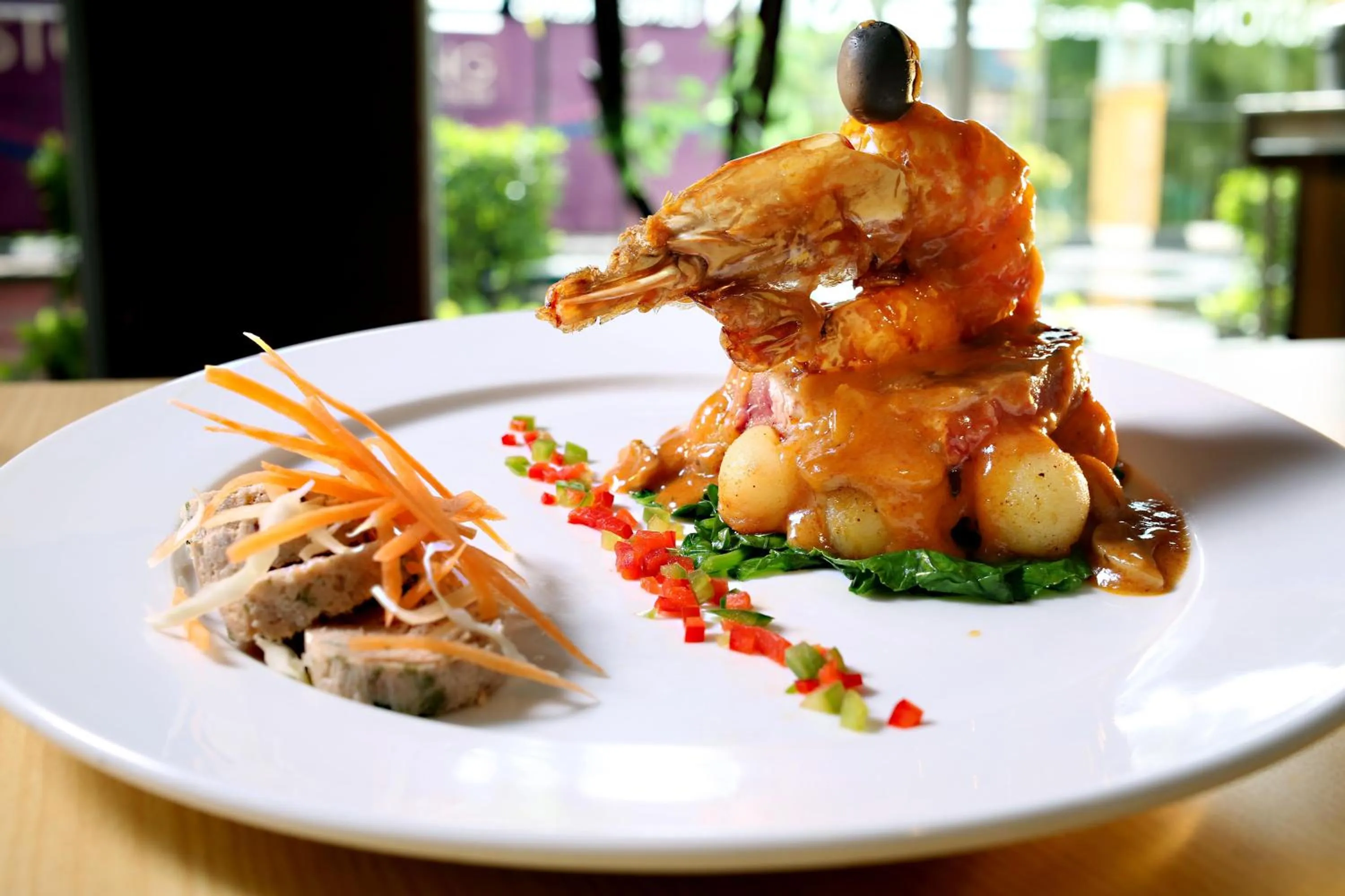 Food close-up in Royal Palm Hotel & Conference Center Cengkareng