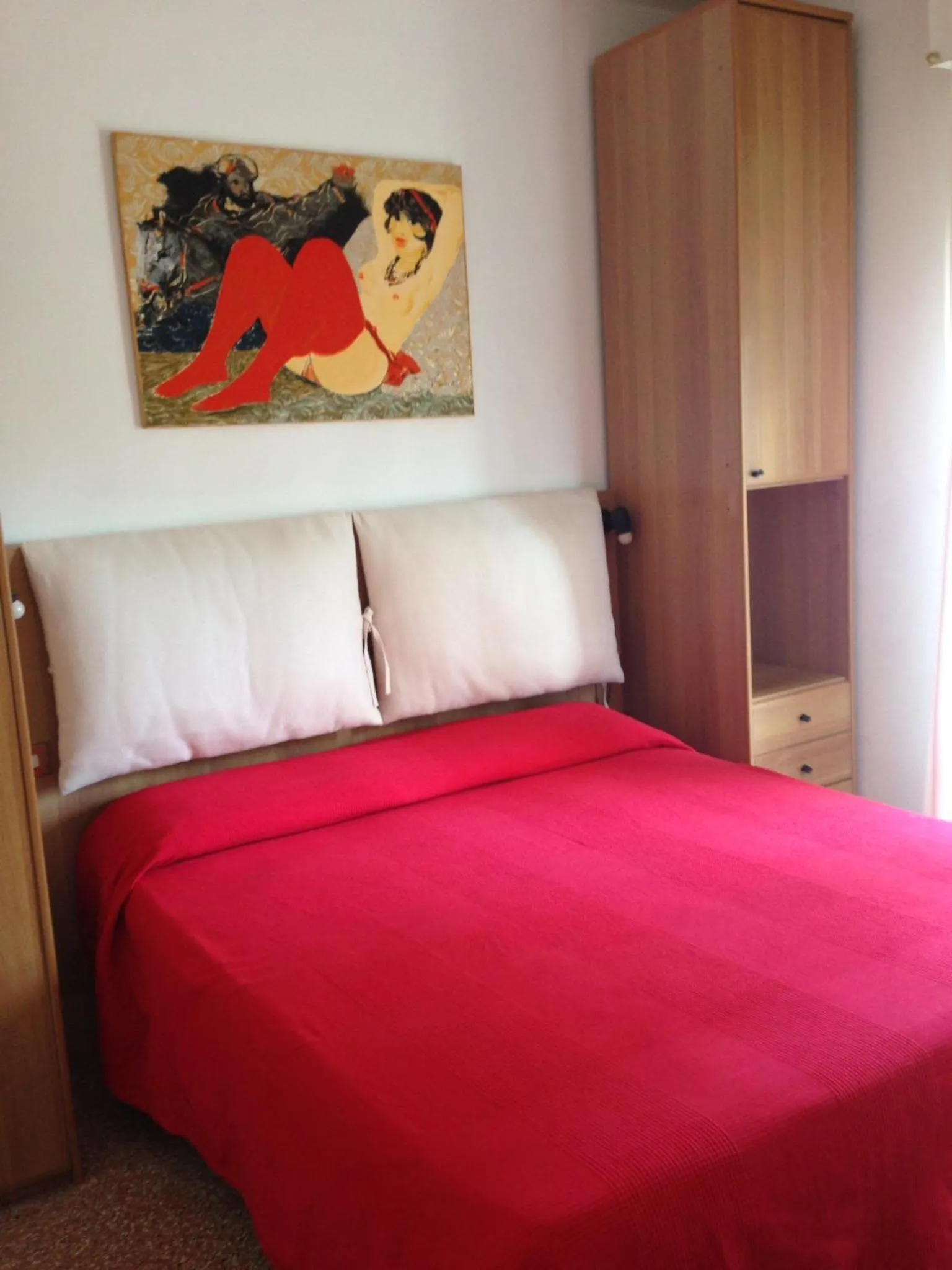 Bed in Pensione Imperia