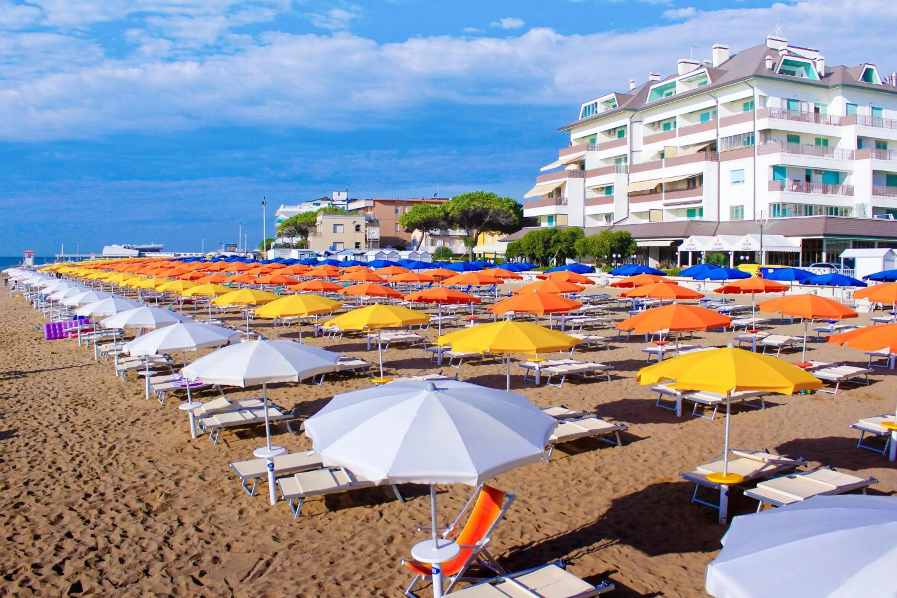 Beach in Pensione Imperia