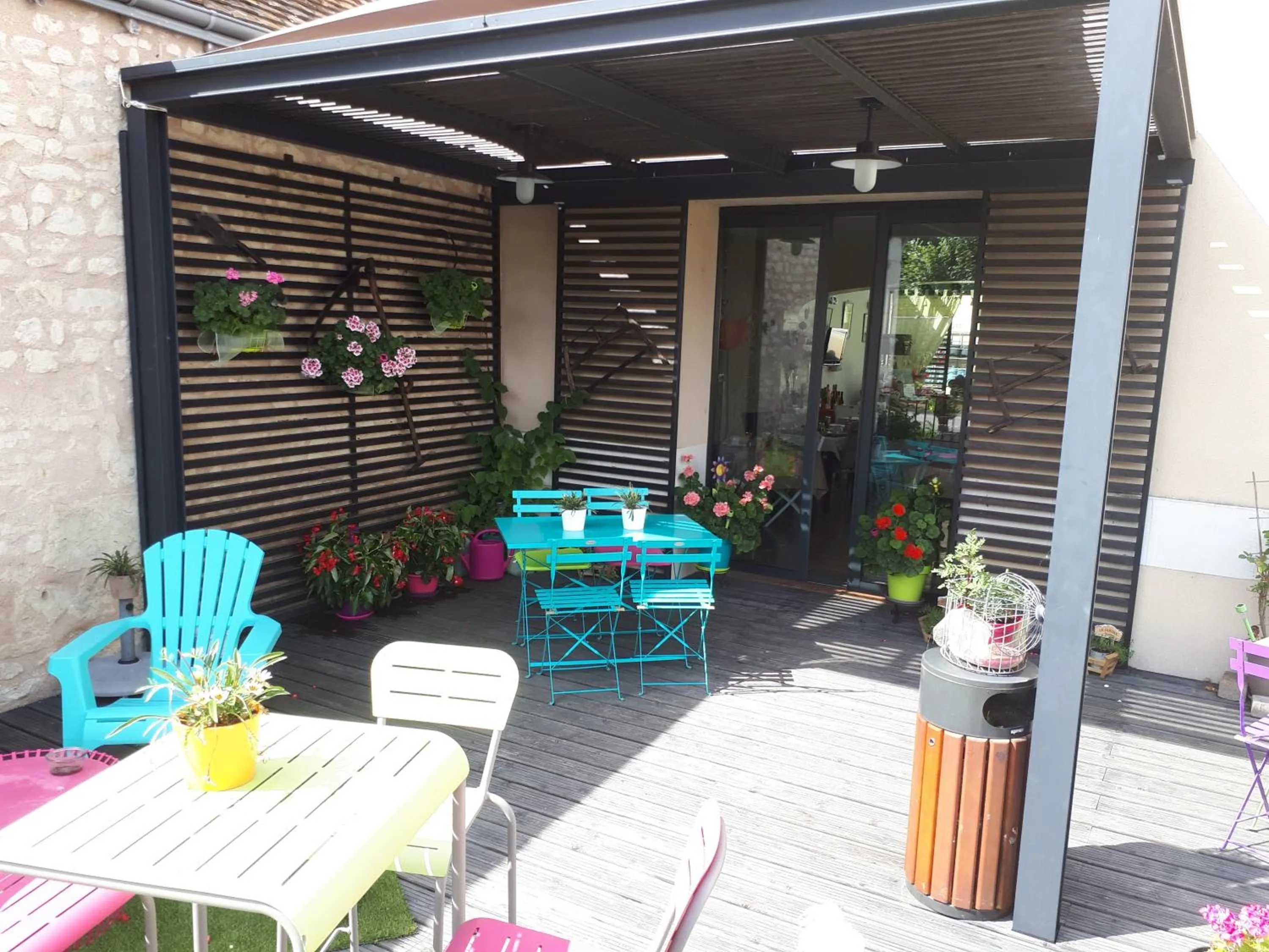 Balcony/Terrace in Au Bosquet Fleuri