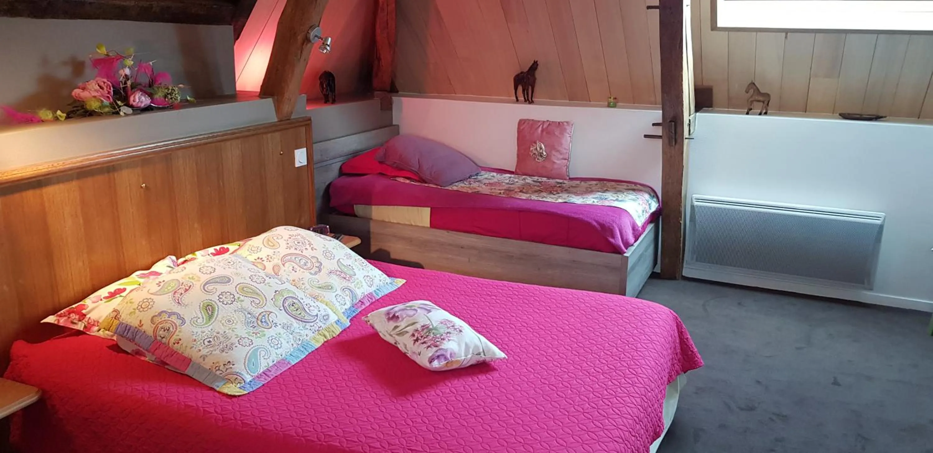 Bed in Au Bosquet Fleuri