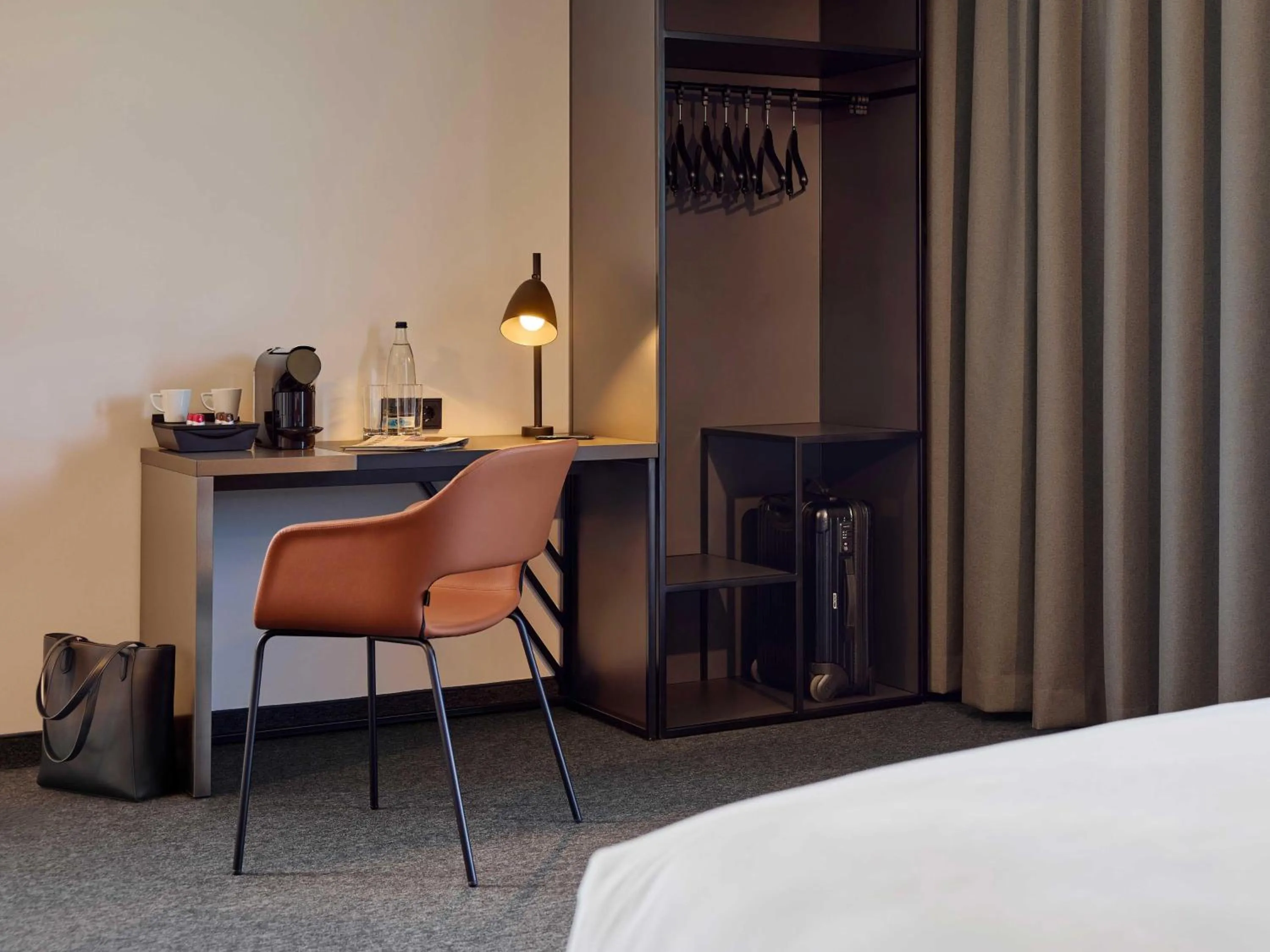 Photo of the whole room, Bed in B&B Hotel München-Moosach