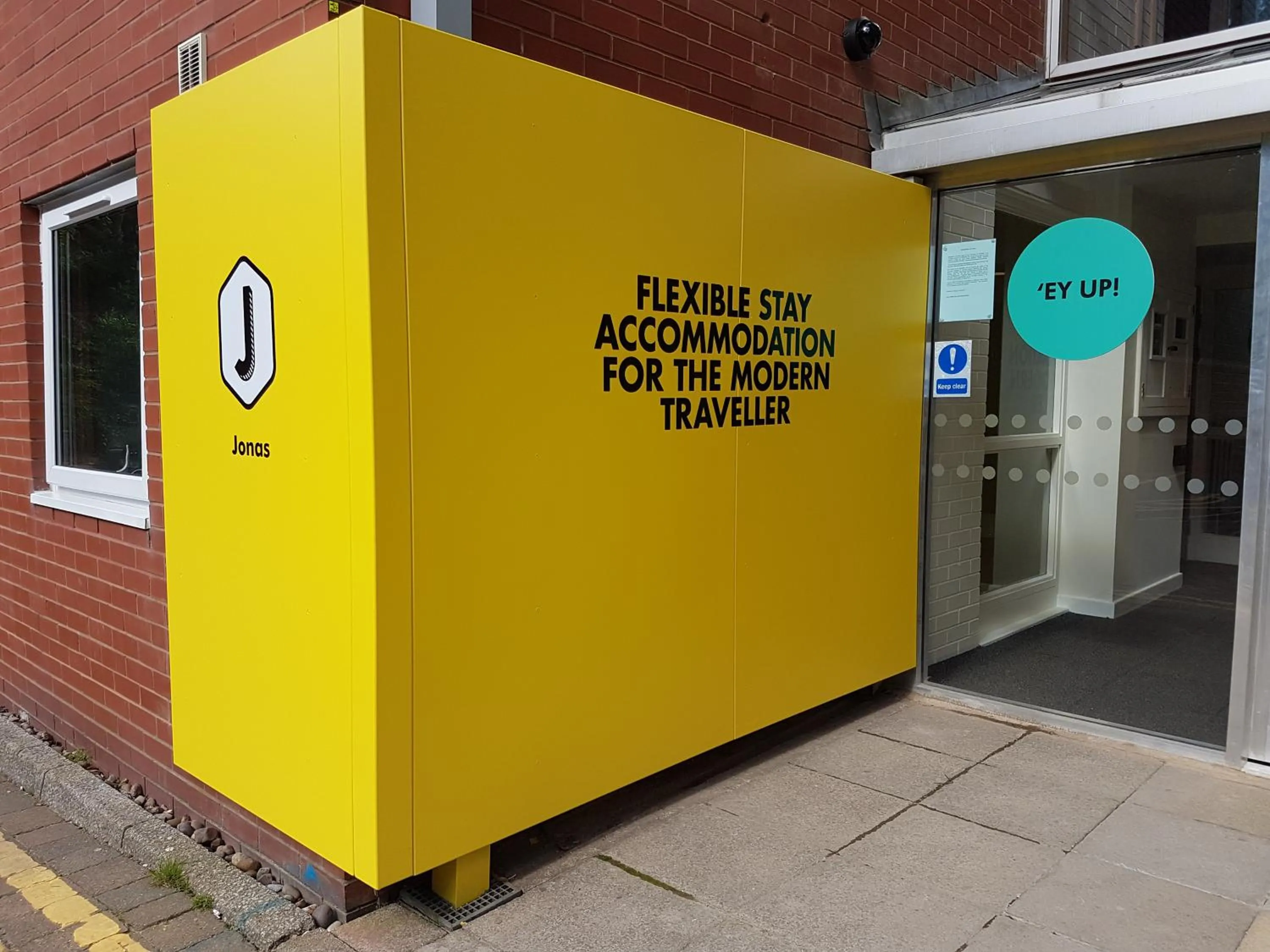 Property building in Jonas Hotel