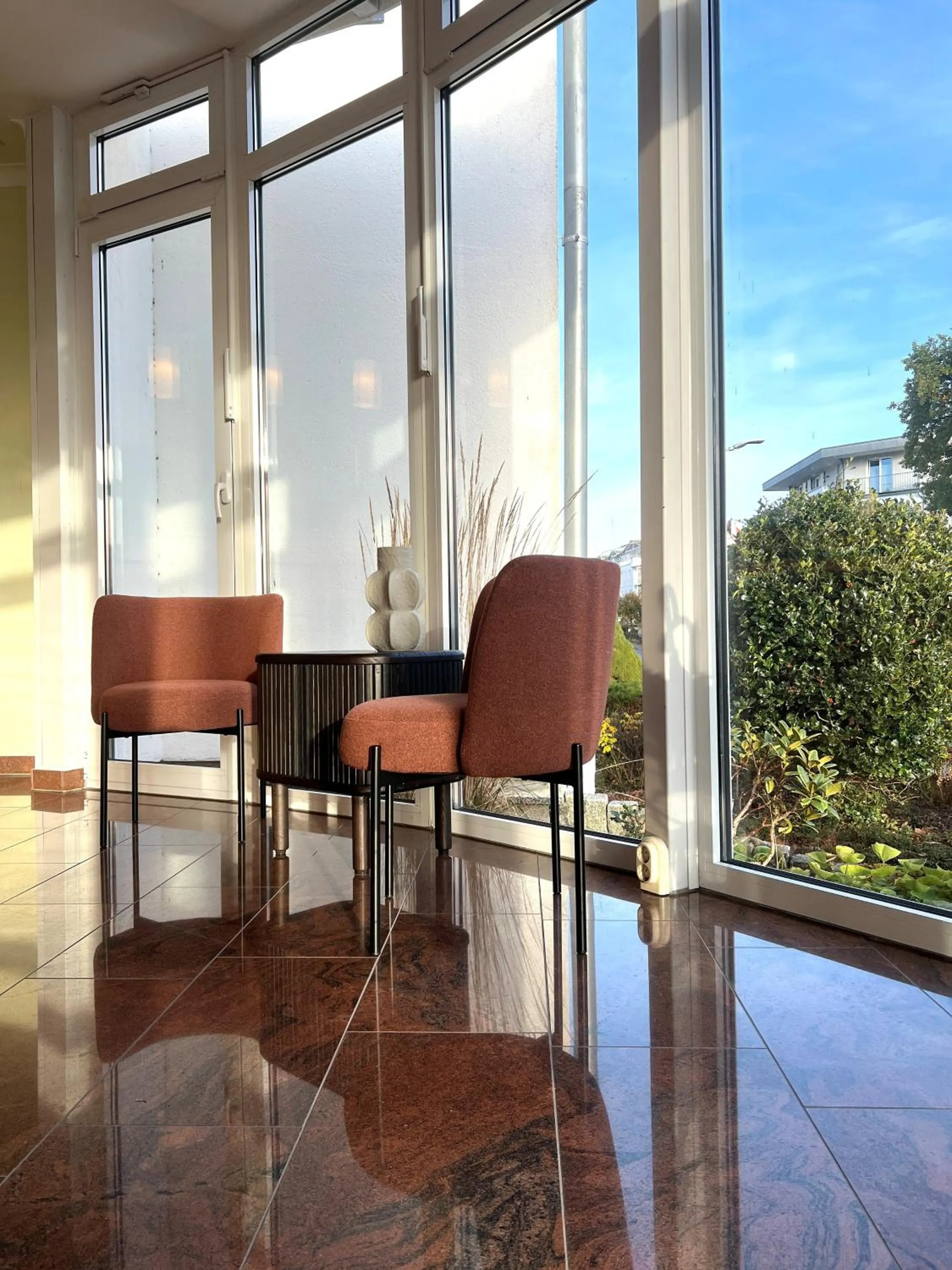 Lobby or reception in Hotel Binzer Hof