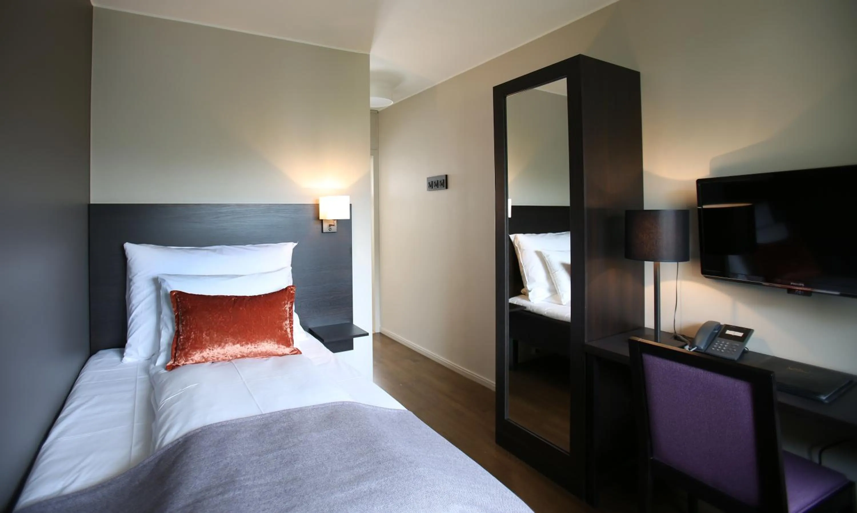 Bed in Thon PartnerHotel Jølster