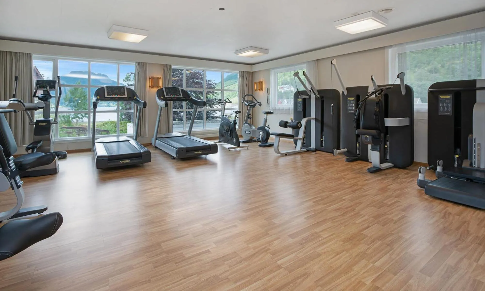 Fitness centre/facilities in Thon PartnerHotel Jølster