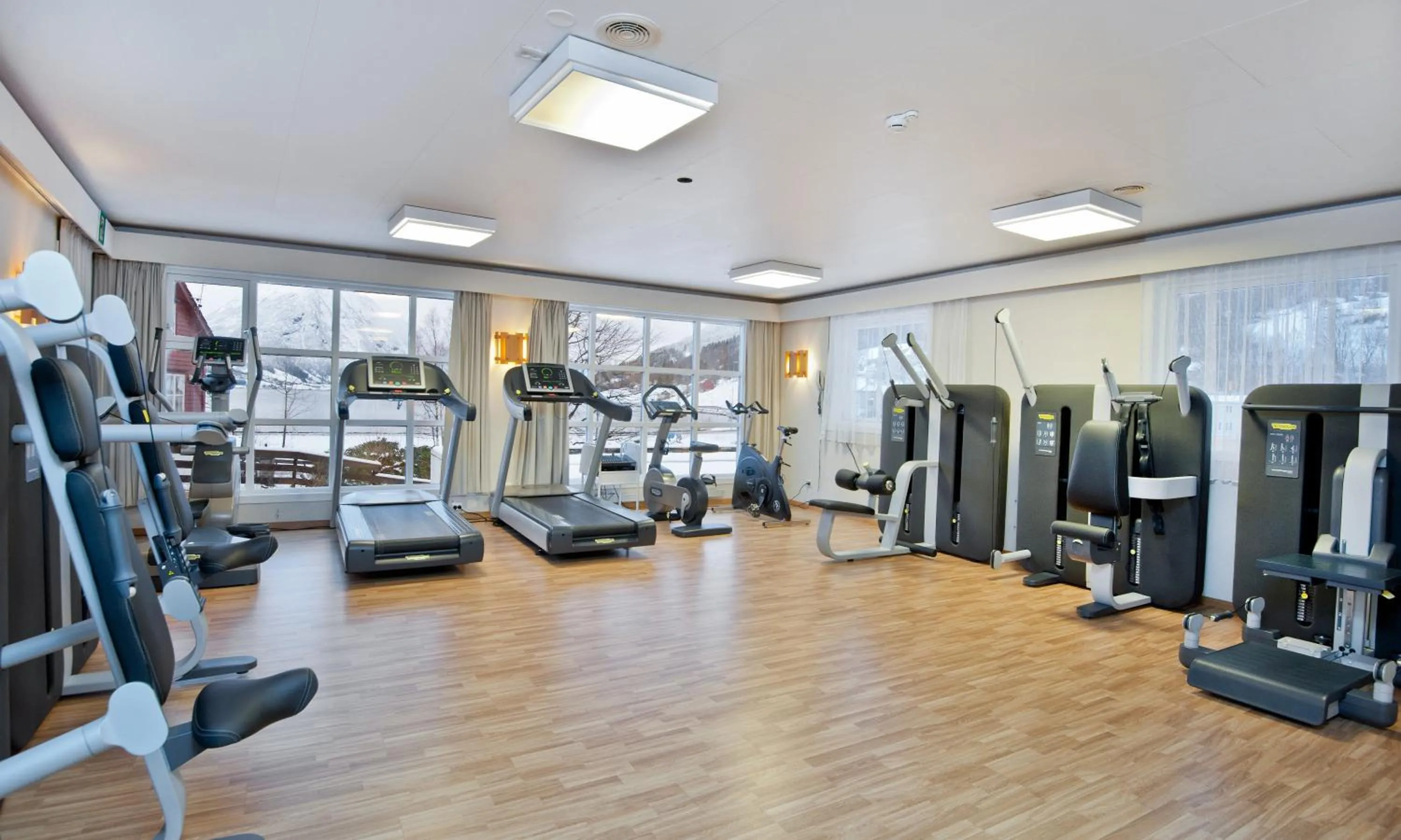 Fitness centre/facilities in Thon PartnerHotel Jølster