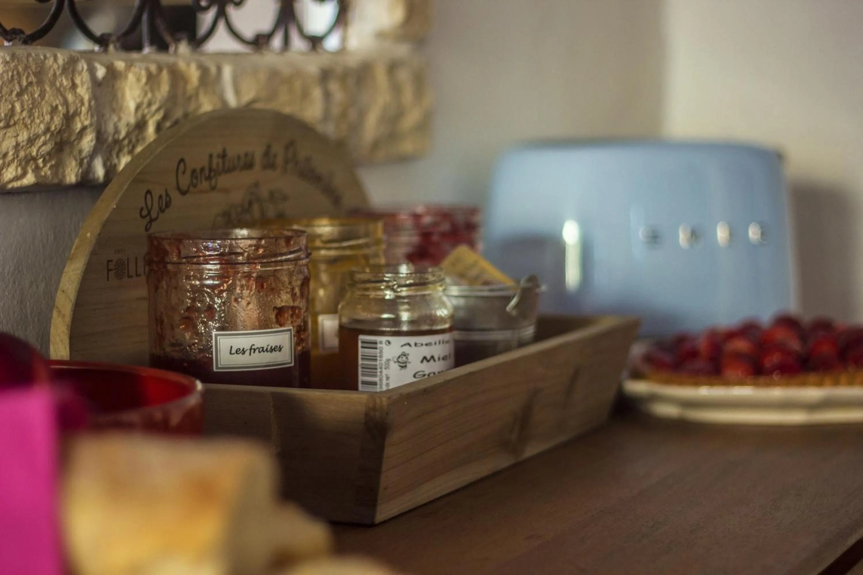 Breakfast in Hôtel La Palunette