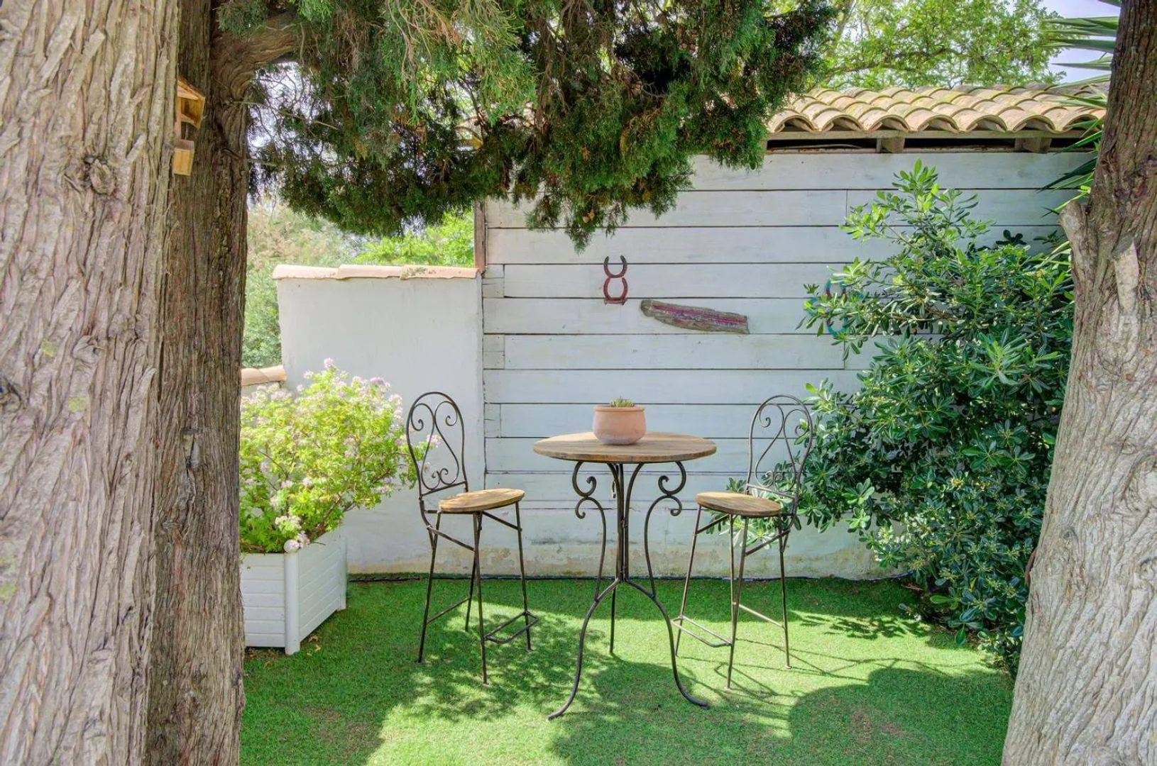 Garden in Hôtel La Palunette