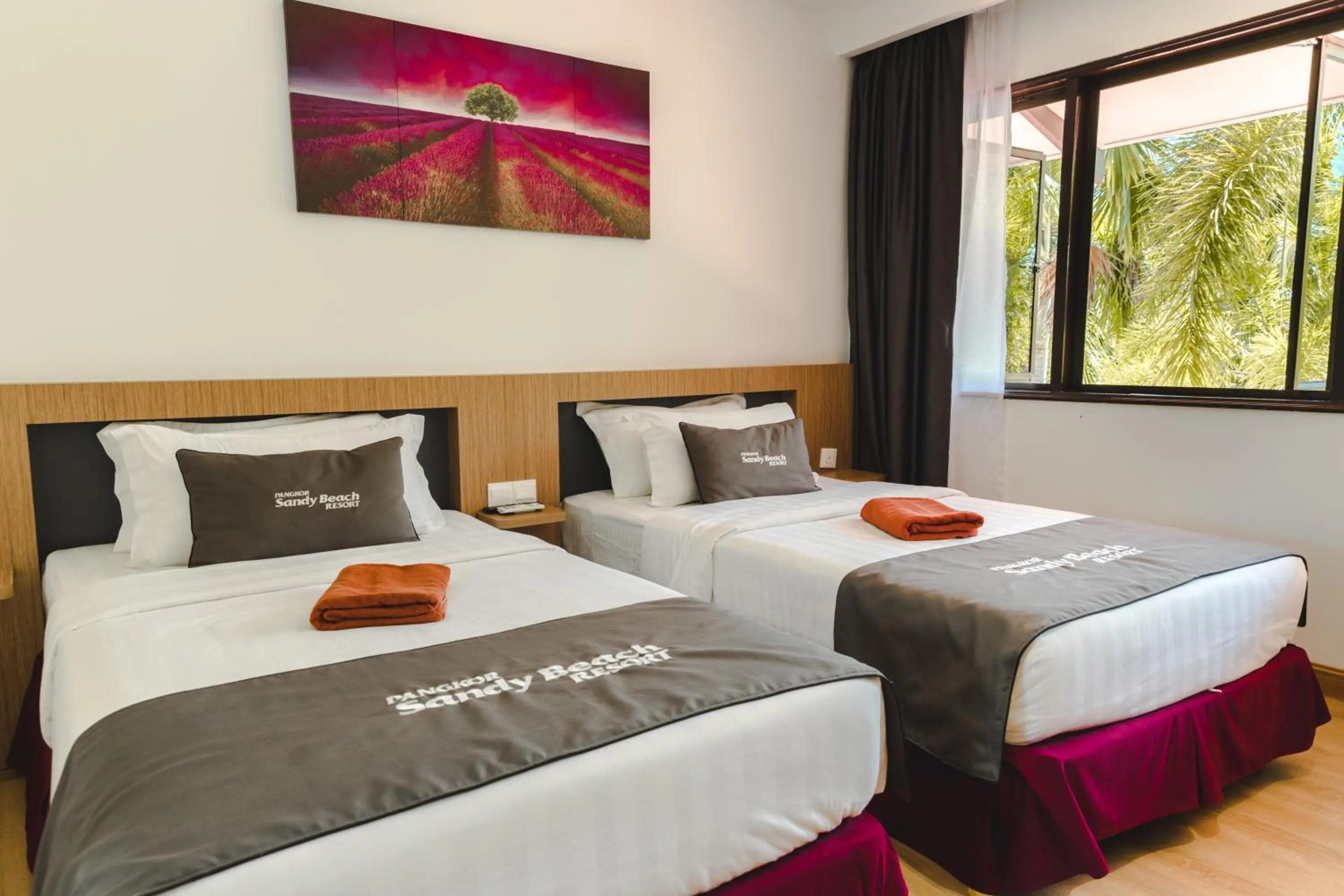 Photo of the whole room, Bed in Pangkor Sandy Beach Resort