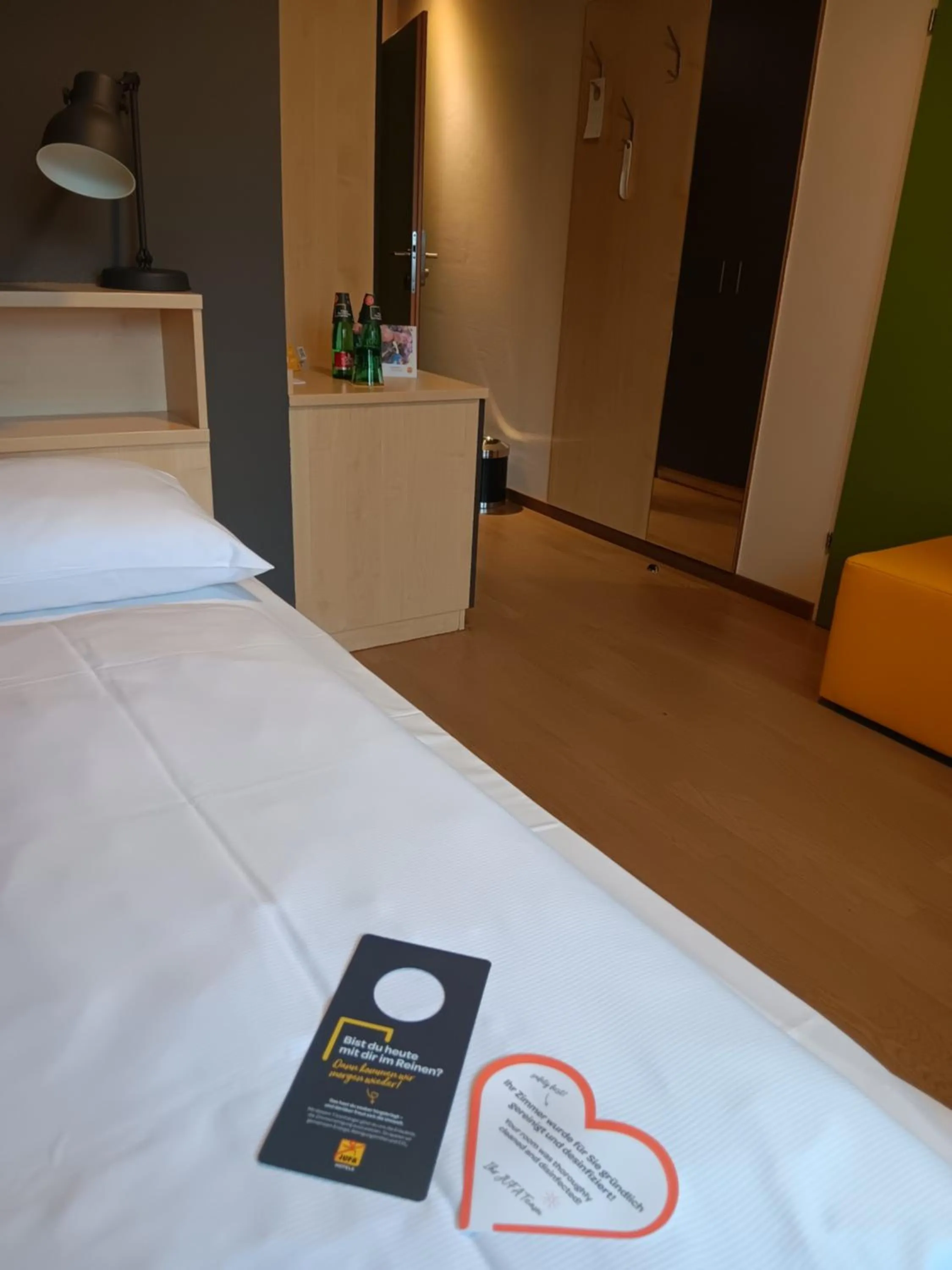 Photo of the whole room, Bed in JUFA Hotel Graz Süd - Self Check-in
