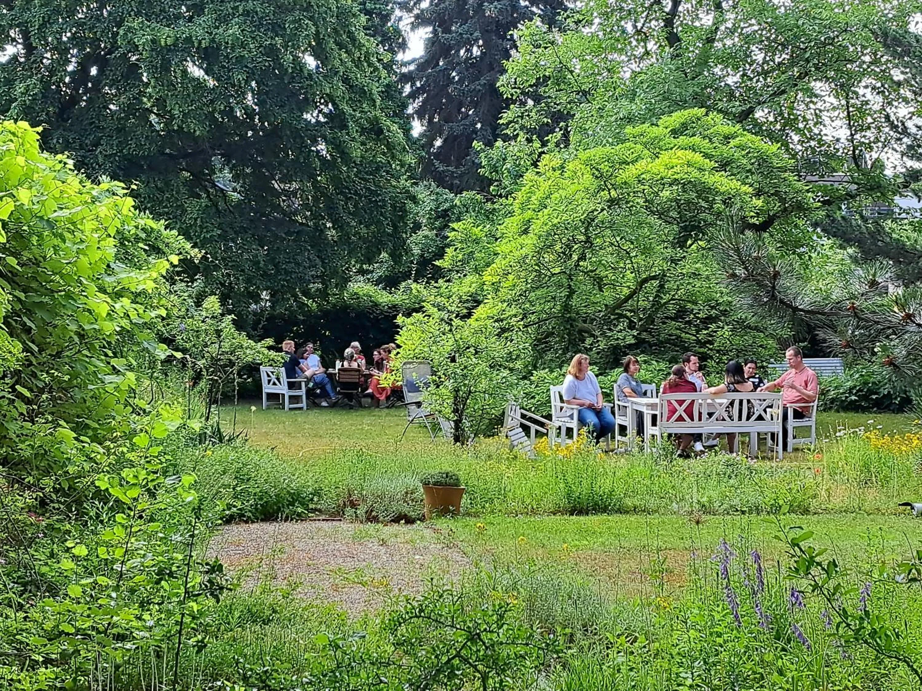Garden in Gäste- und Tagungshaus am Glockengarten