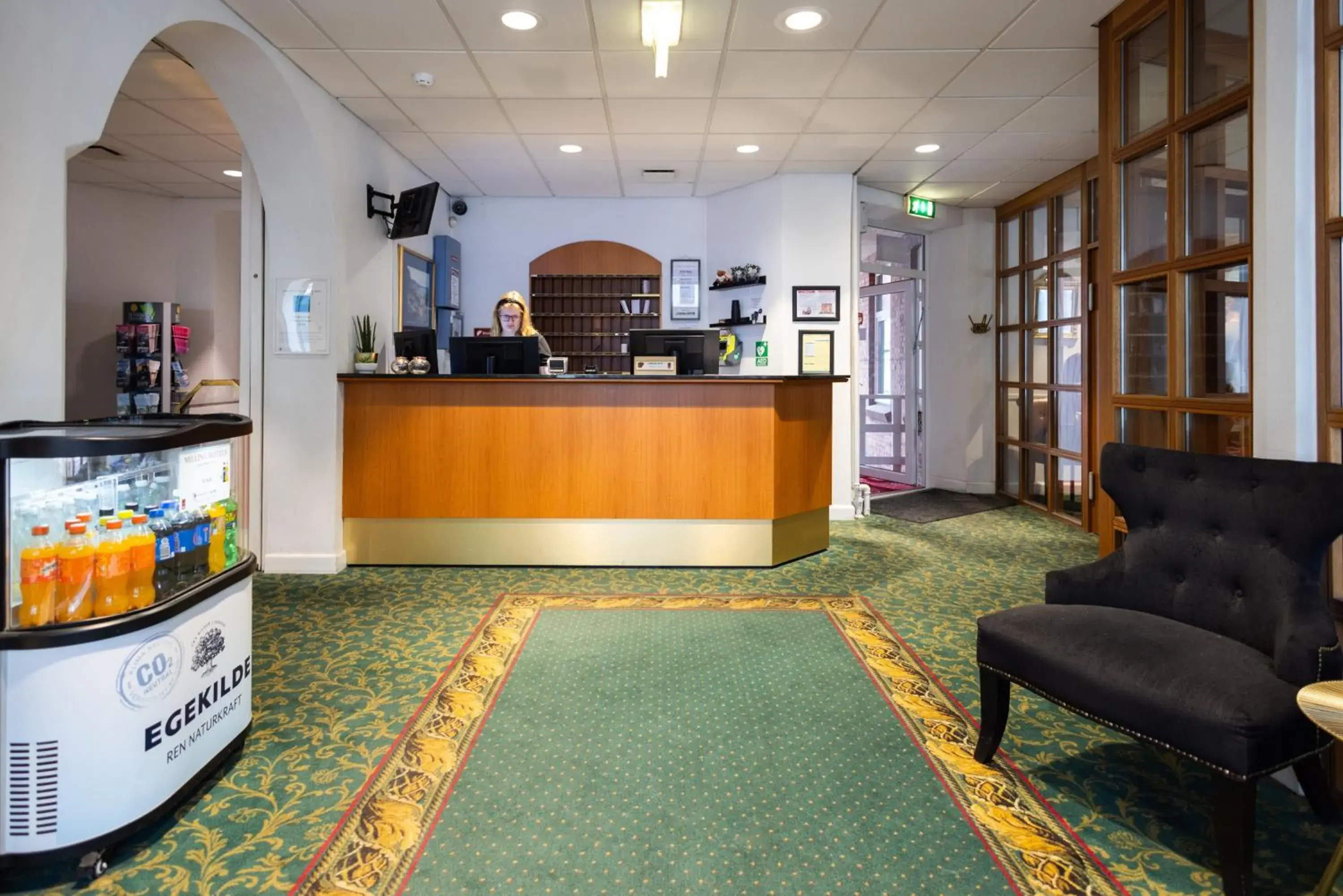 Lobby or reception in Milling Hotel Ansgar Lobby or reception in Milling Hotel Ansgar