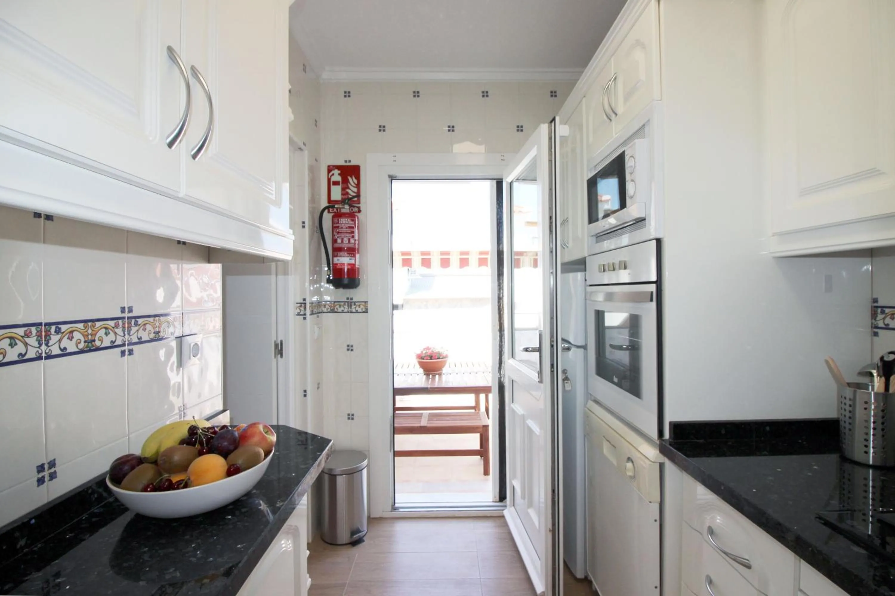 Kitchen or kitchenette in Casa Bruno