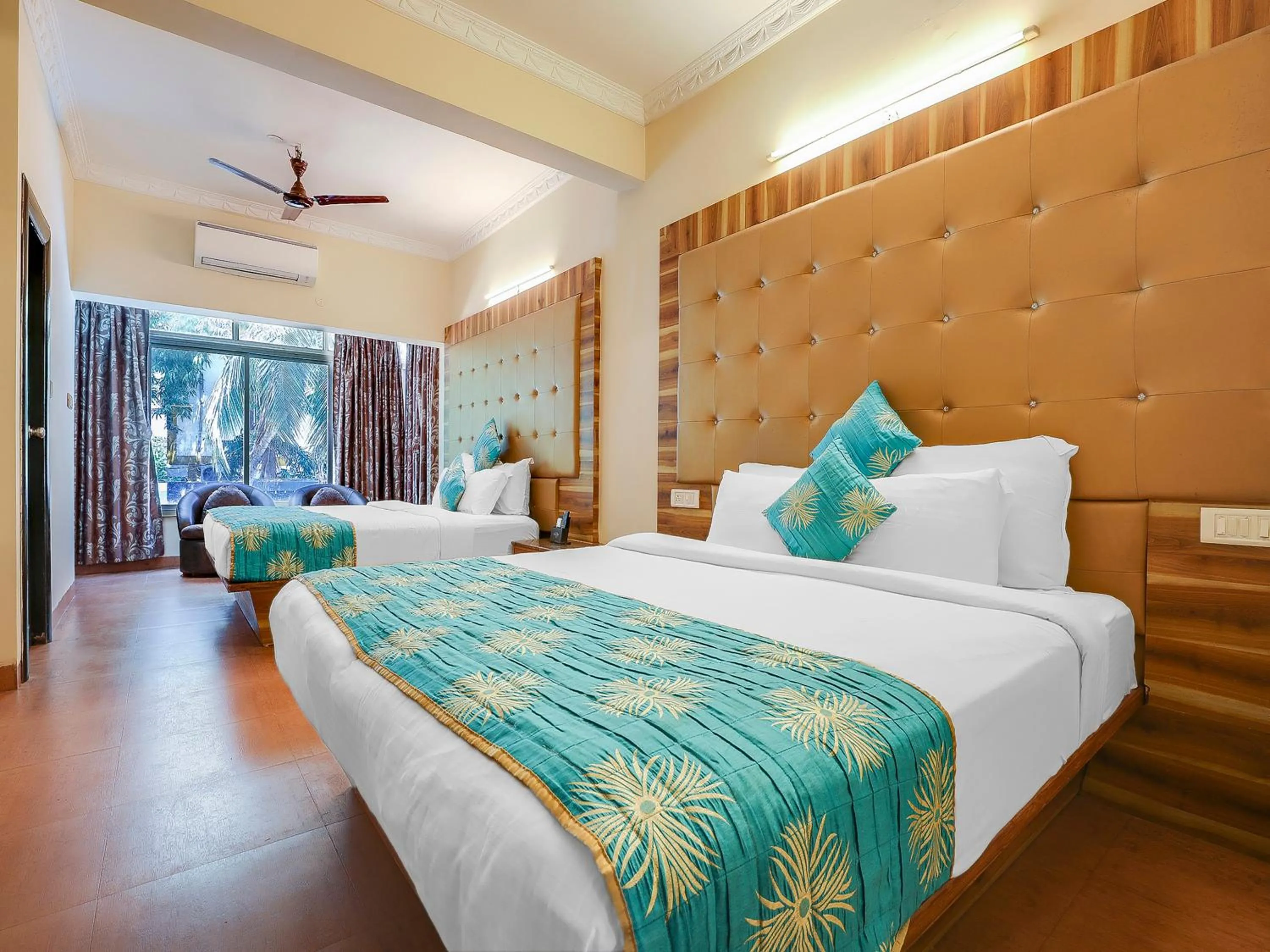 Bed in Grandeur De Sanchi- Luxury Beach Resort & Spa