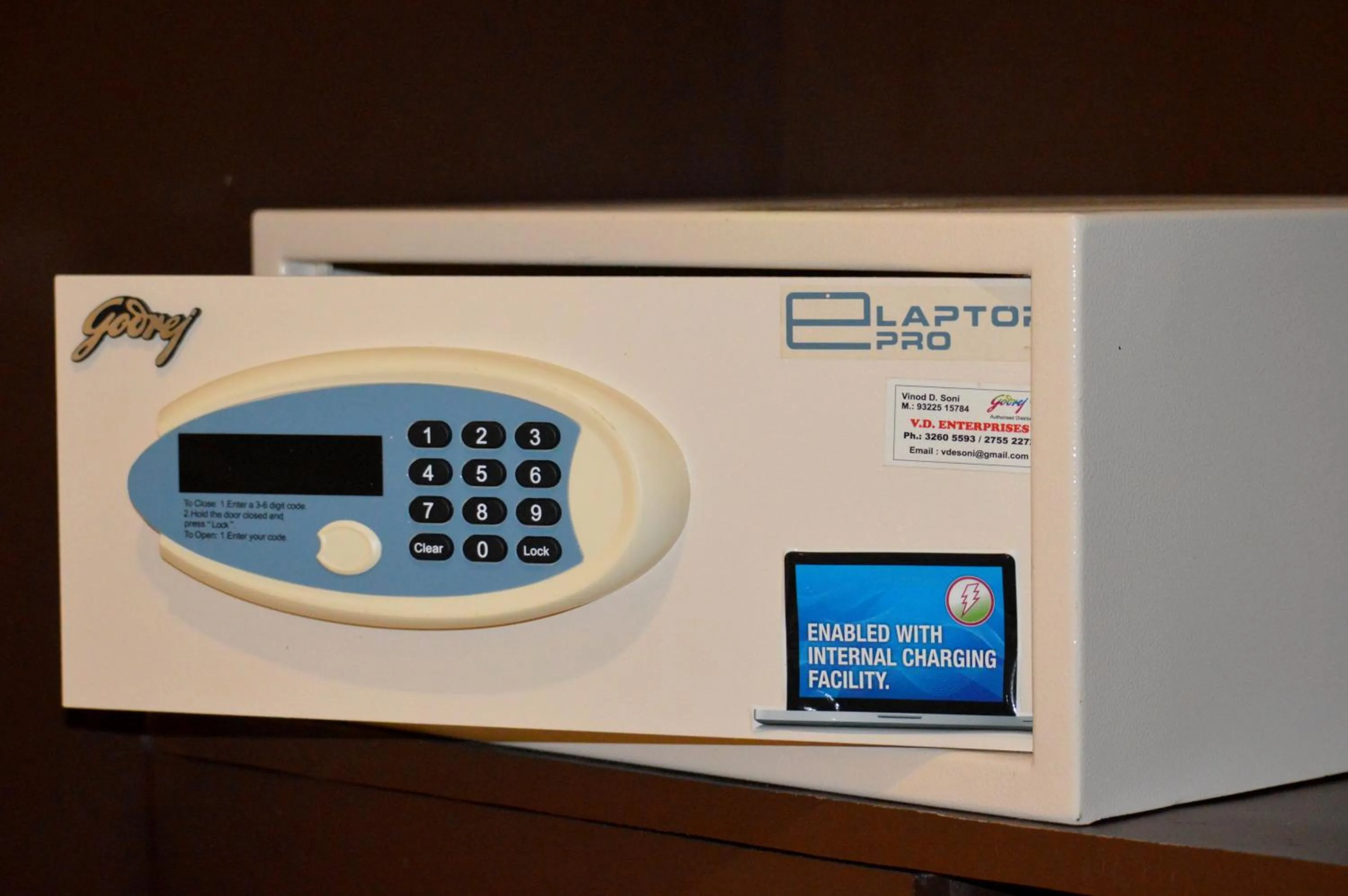 safe in Grandeur De Sanchi- Luxury Beach Resort & Spa