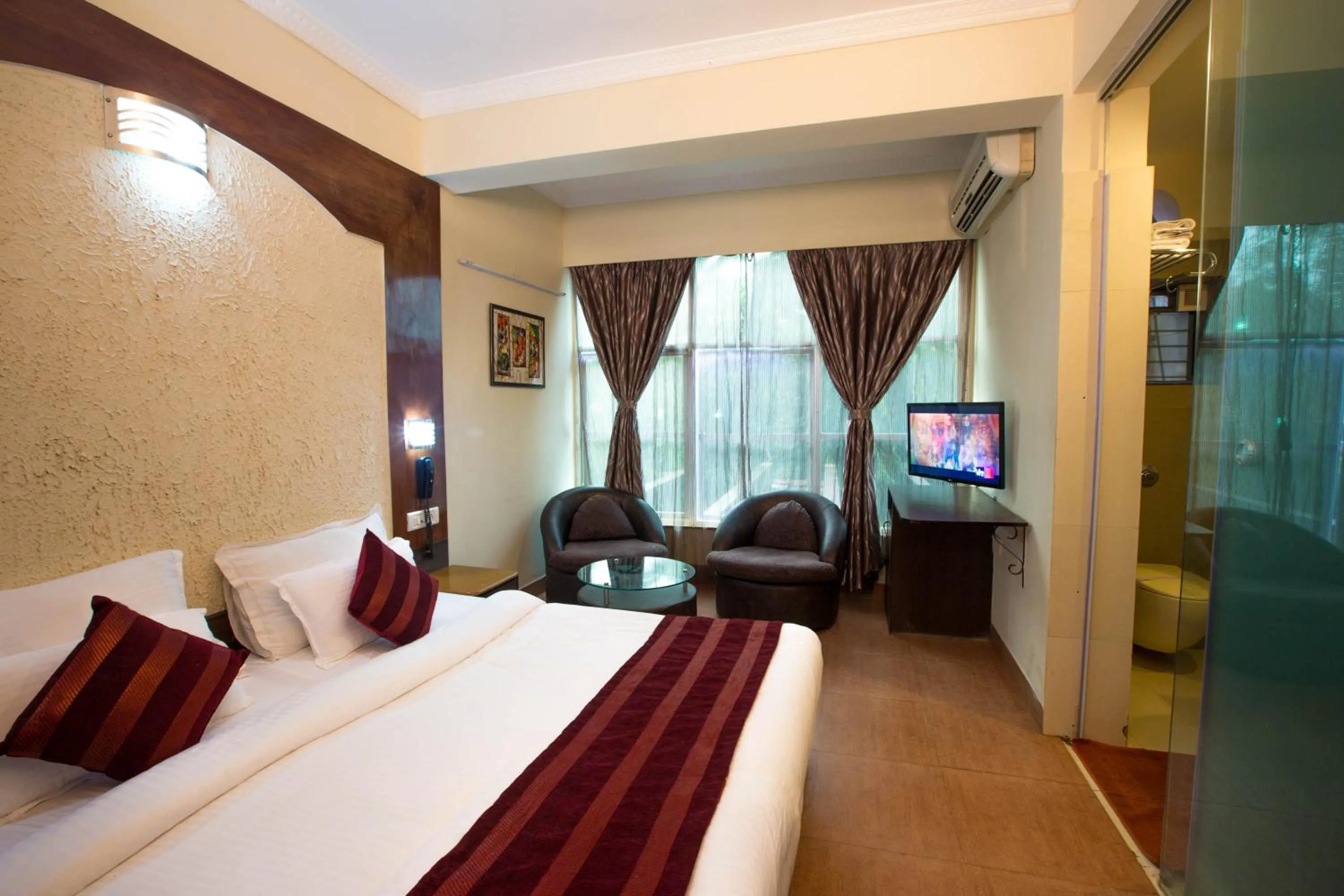 Bed in Grandeur De Sanchi- Luxury Beach Resort & Spa