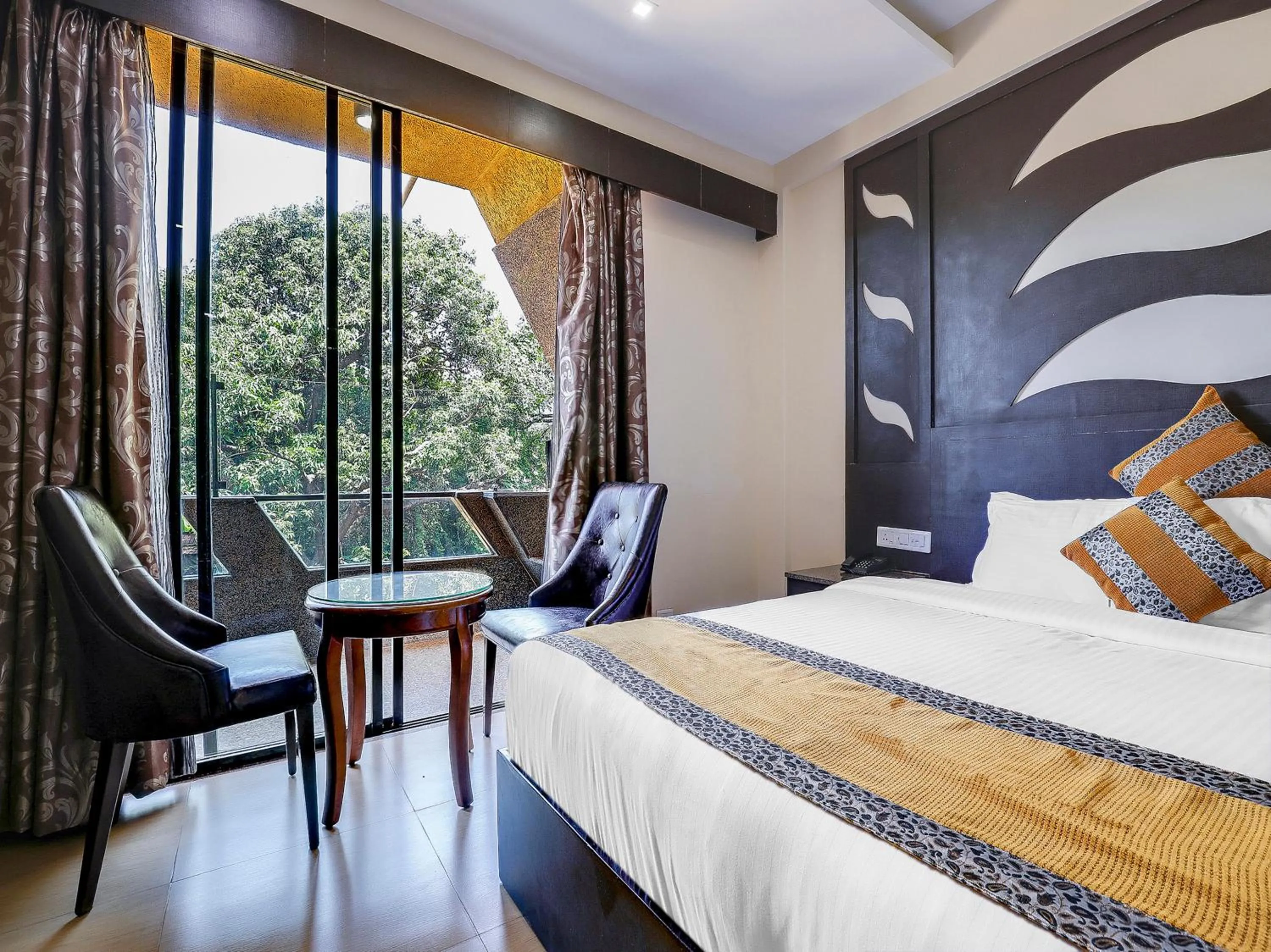 Bed in Grandeur De Sanchi- Luxury Beach Resort & Spa