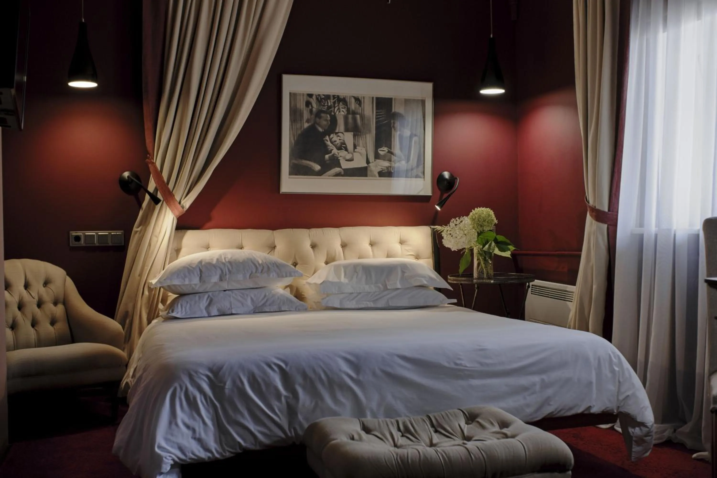 Bed in Vozdvyzhensky Boutique Hotel