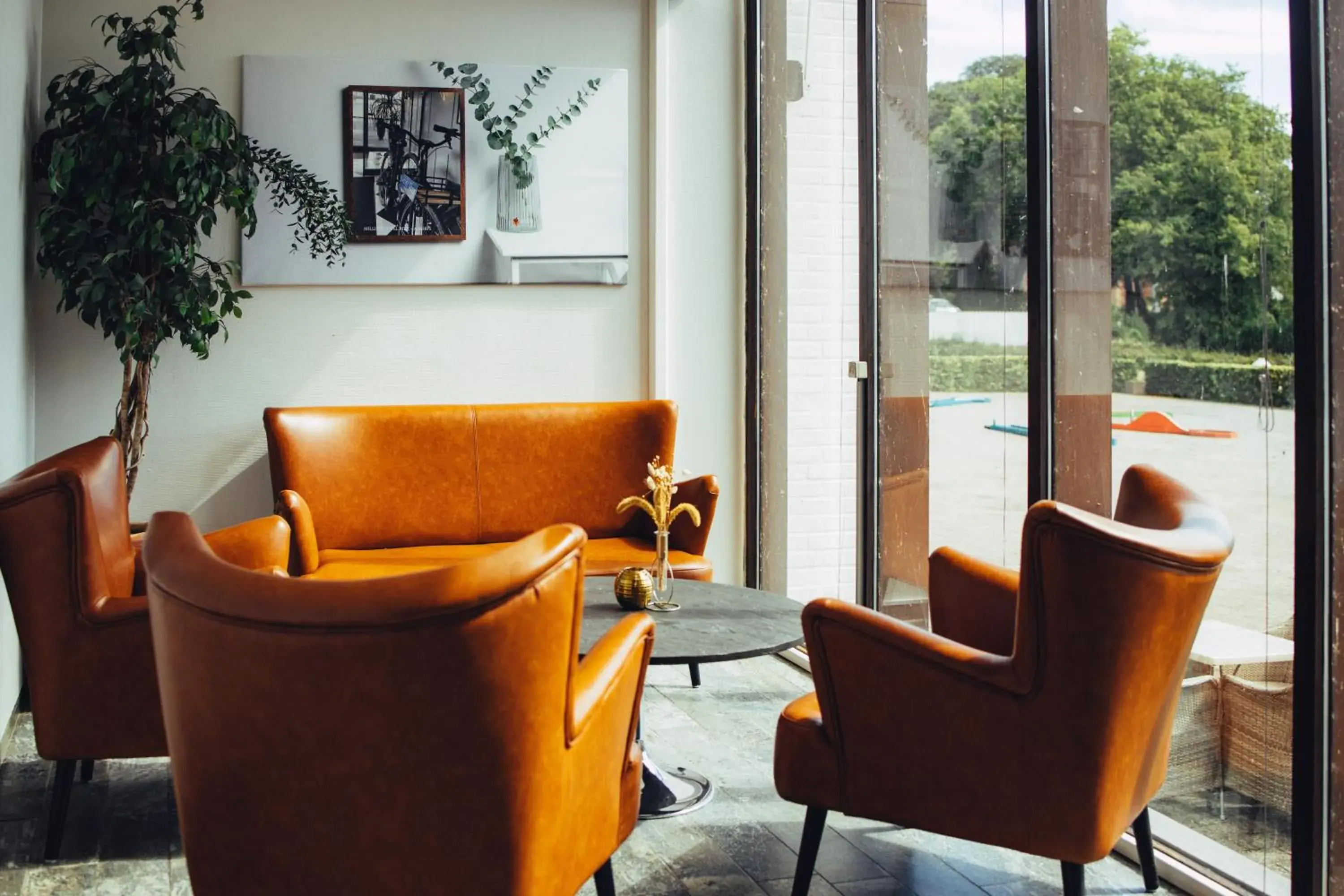 Living room in Milling Hotel Søpark Living room in Milling Hotel Søpark