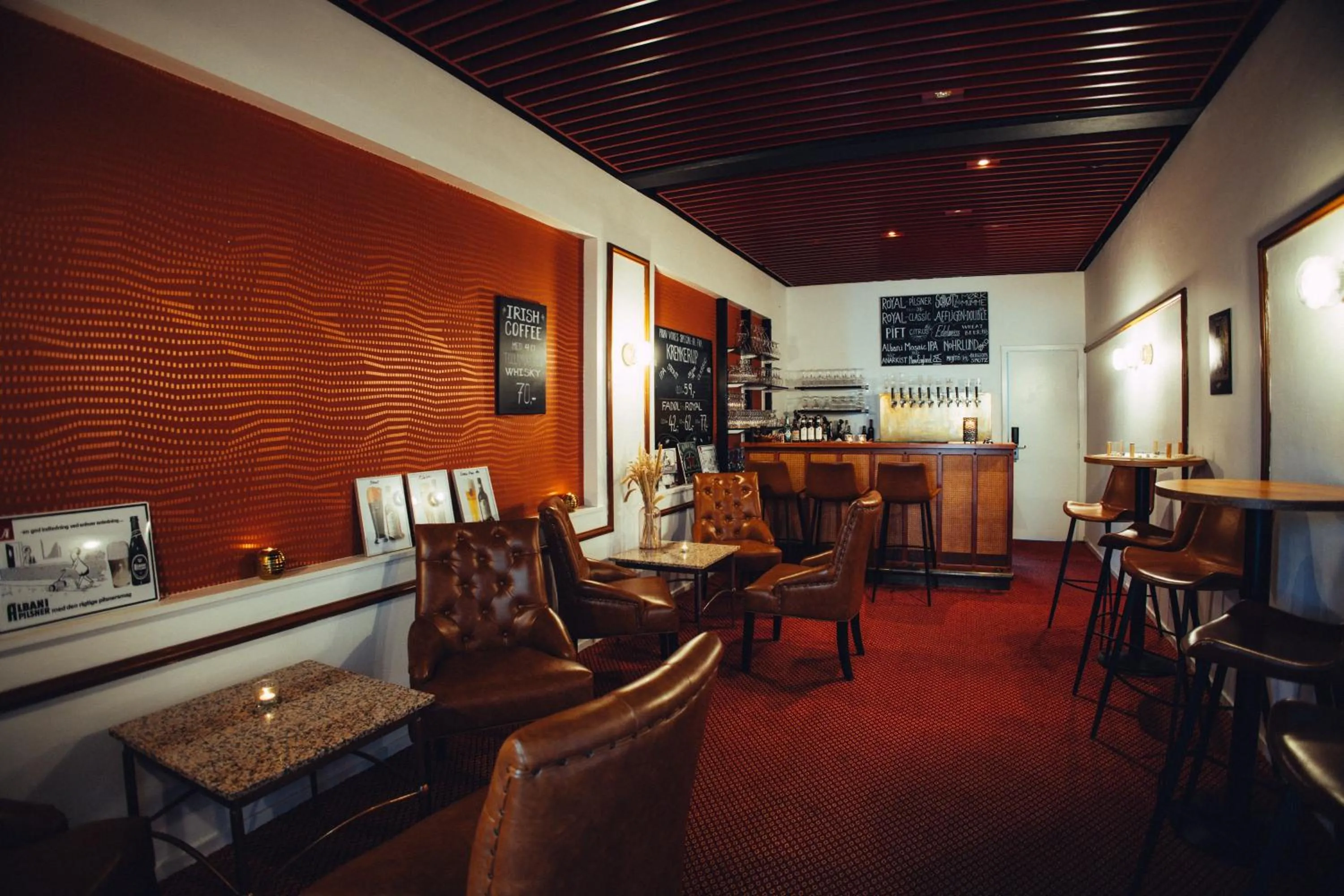 Lounge or bar in Milling Hotel Søpark