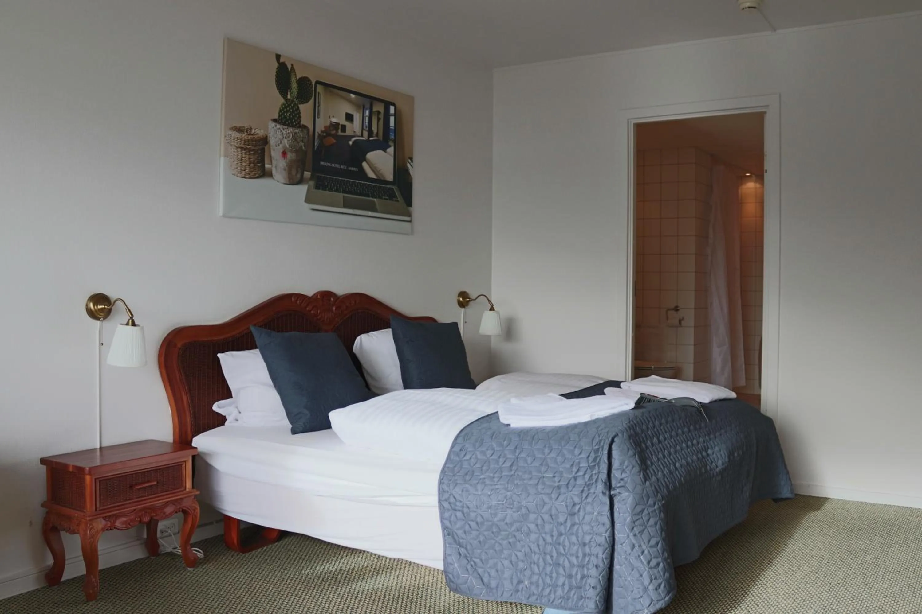 Bedroom, Bed in Milling Hotel Søpark