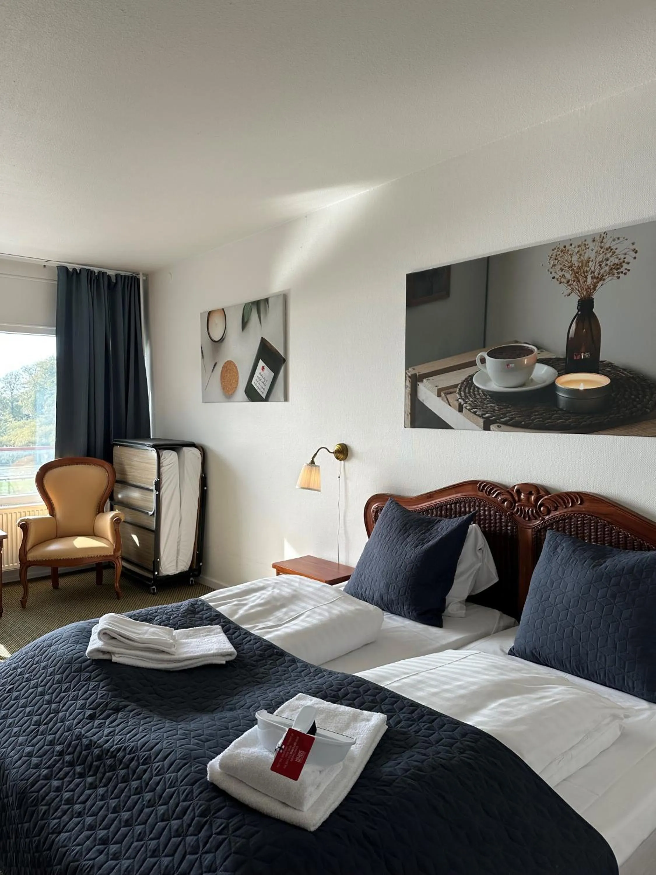 Bedroom, Bed in Milling Hotel Søpark