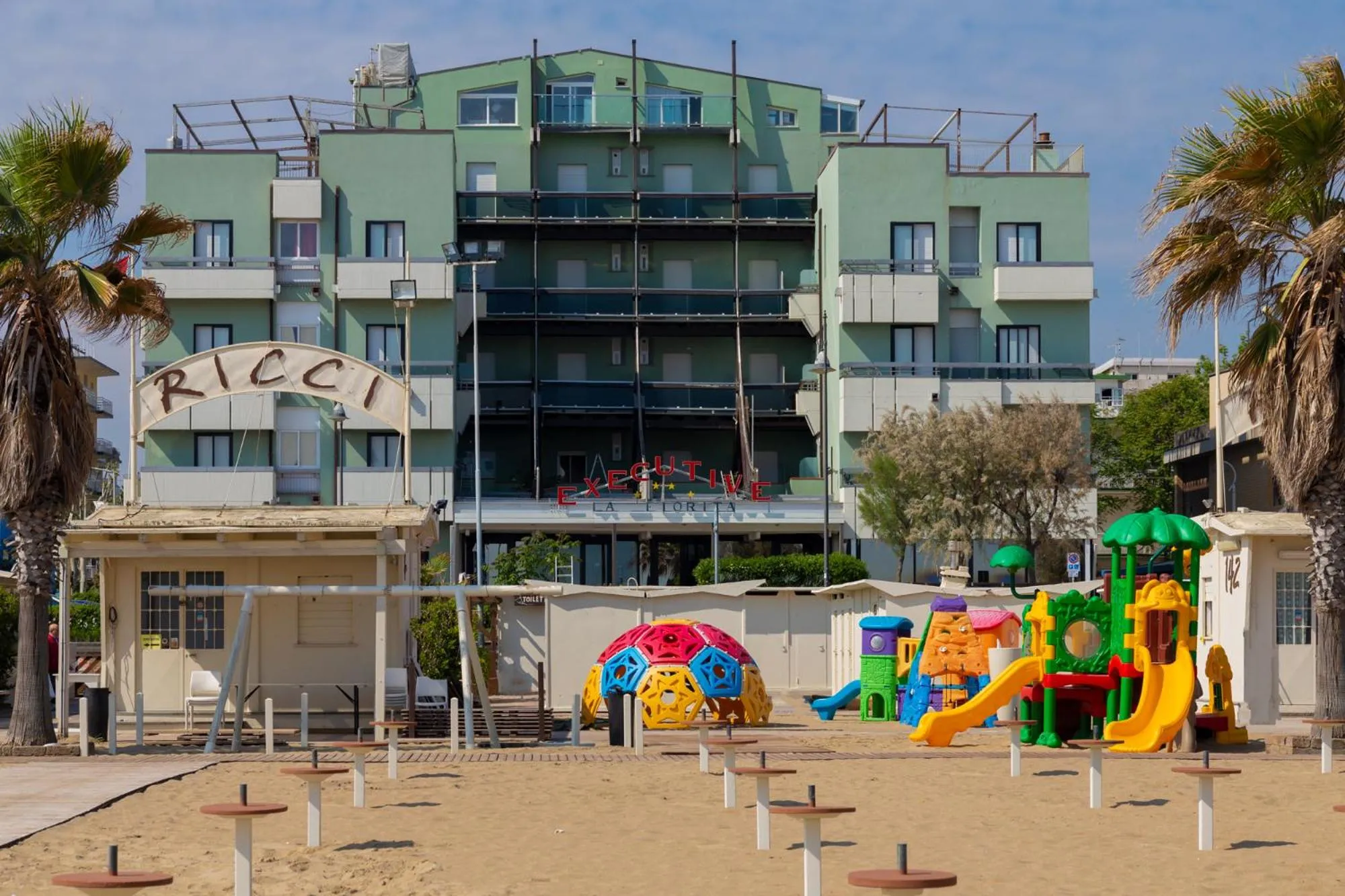 Facade/entrance in Hotel Executive La Fiorita