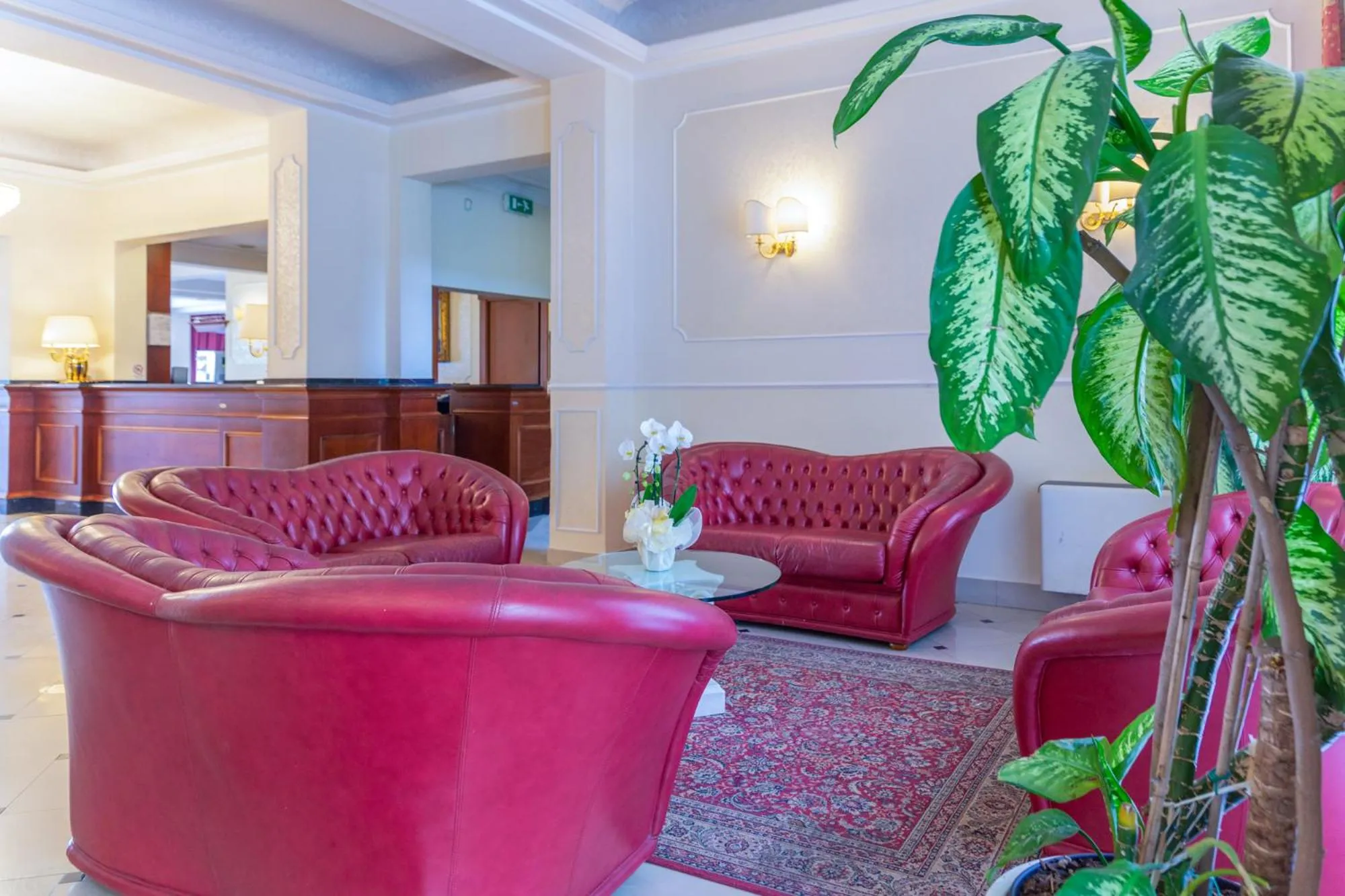 Lobby or reception in Hotel Executive La Fiorita