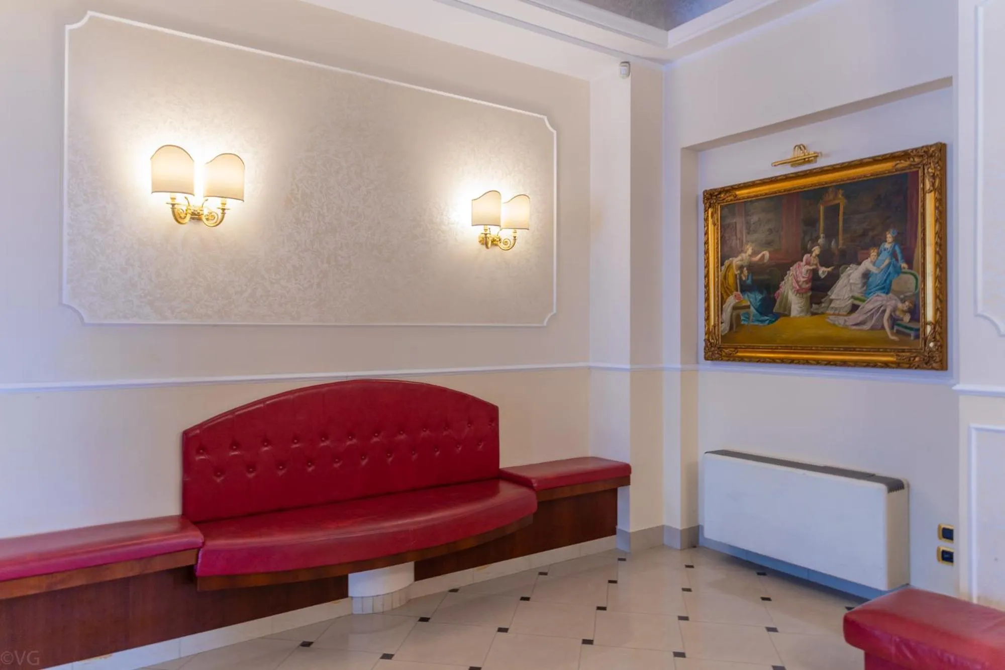 Decorative detail in Hotel Executive La Fiorita