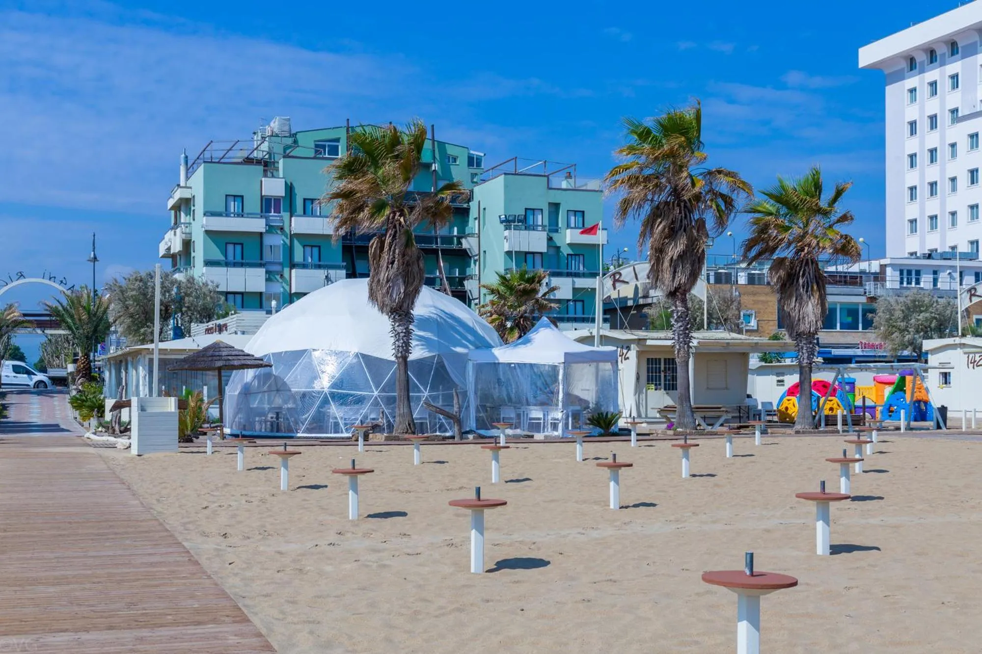 Beach in Hotel Executive La Fiorita
