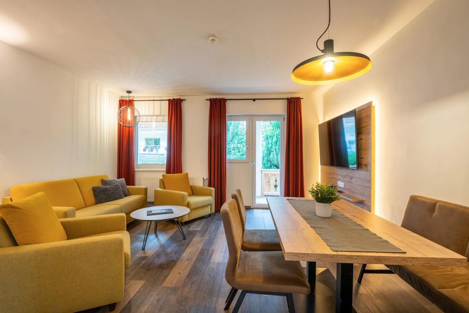 Living room in Aparthotel Tyrol