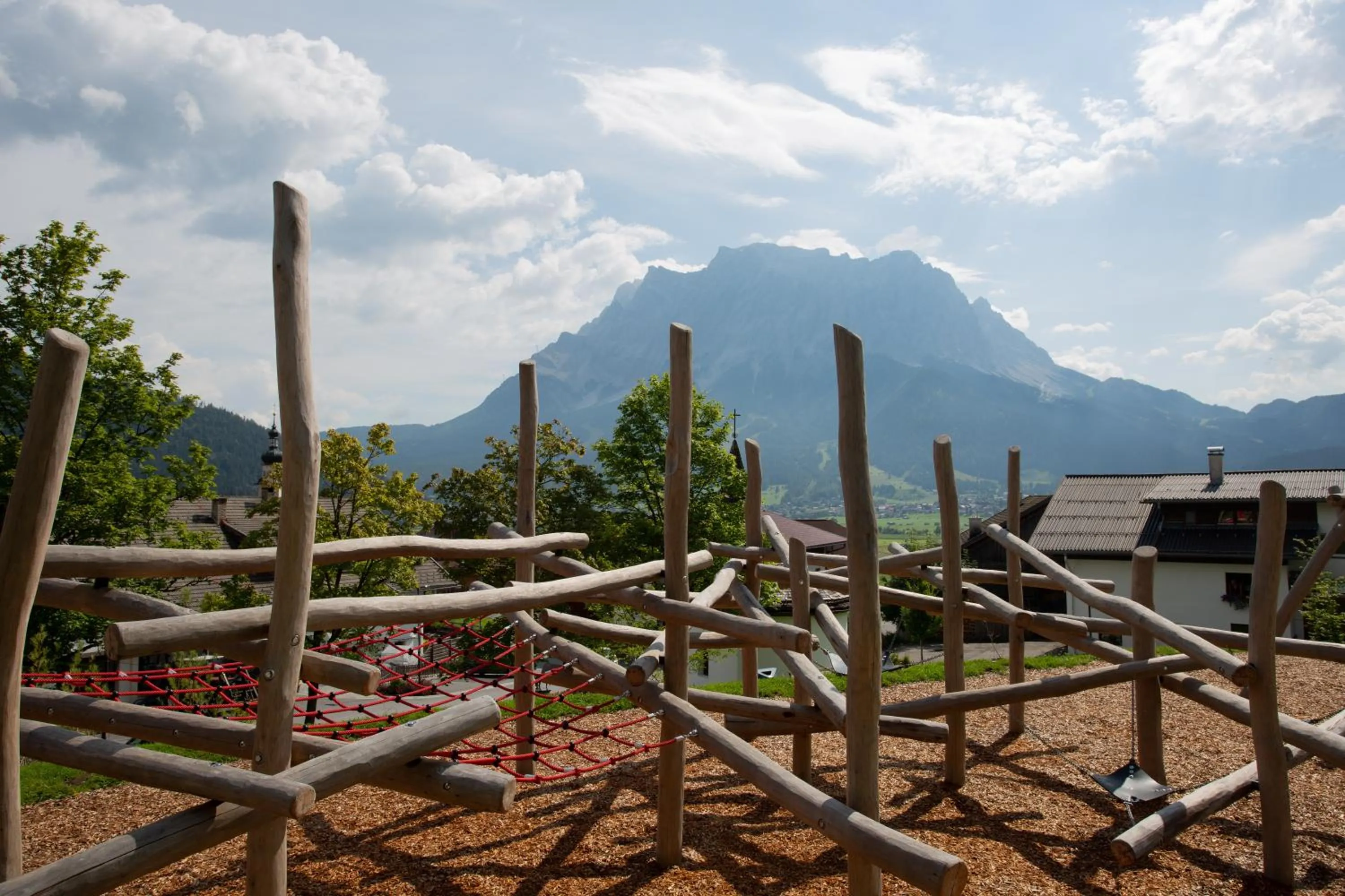 Children play ground in Aparthotel Tyrol
