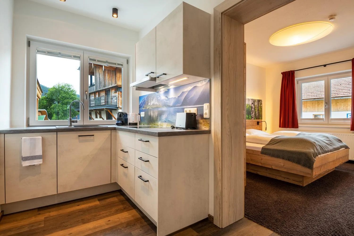 Bed in Aparthotel Tyrol